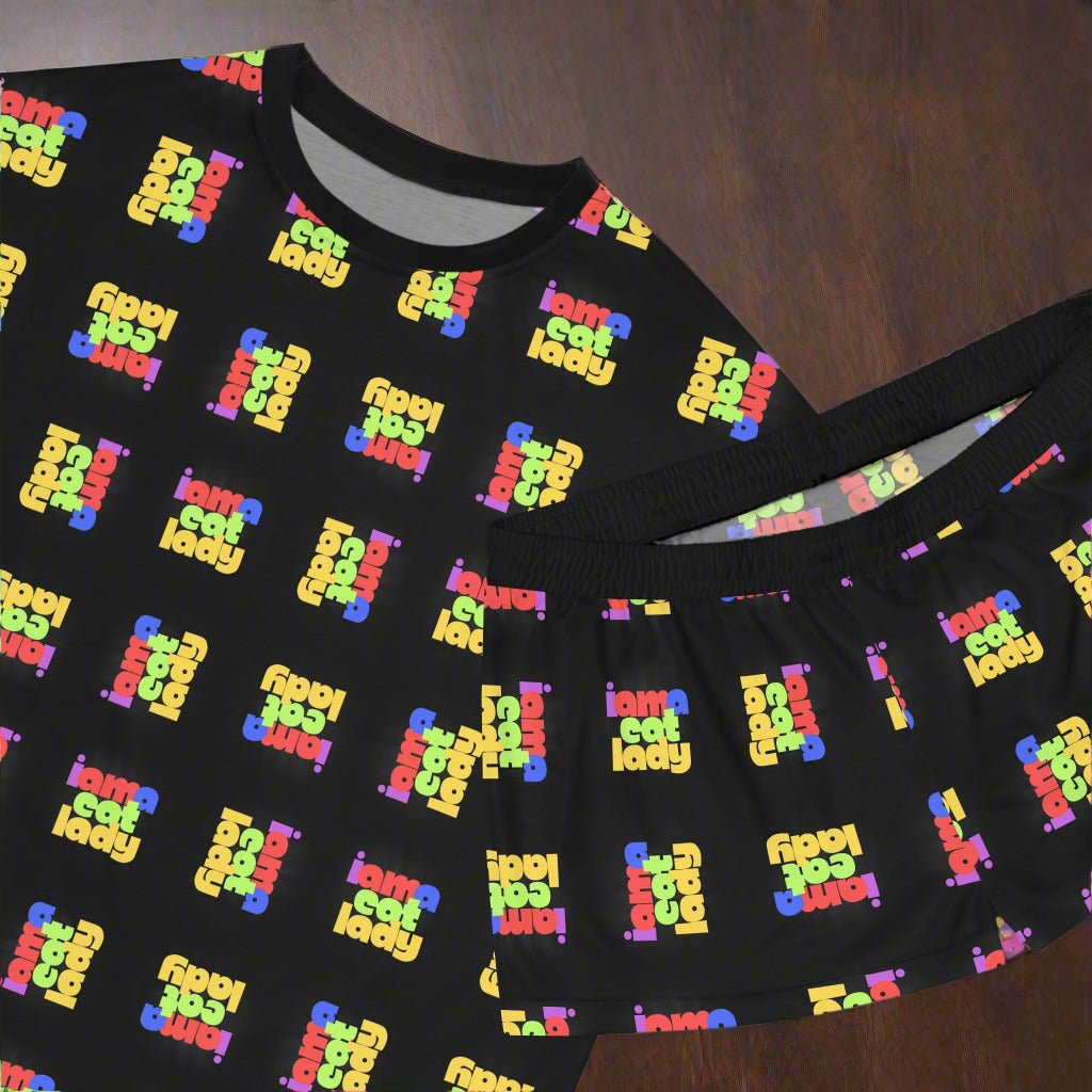 I Am A Cat Lady Relaxed Women's Pajama Set - Clothing, Pajamas - EpiAl's Shop