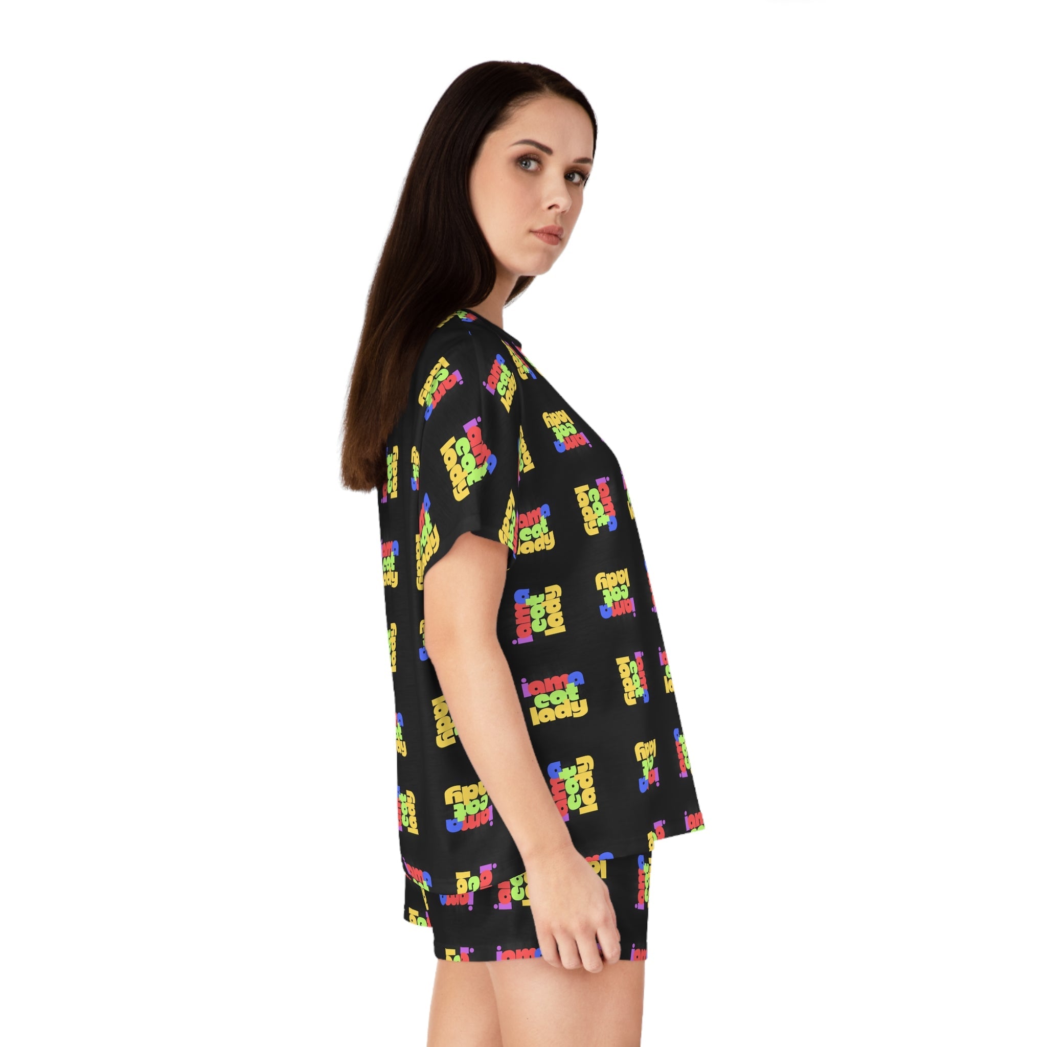 I Am A Cat Lady Relaxed Women's Pajama Set - Clothing, Pajamas - EpiAl's Shop