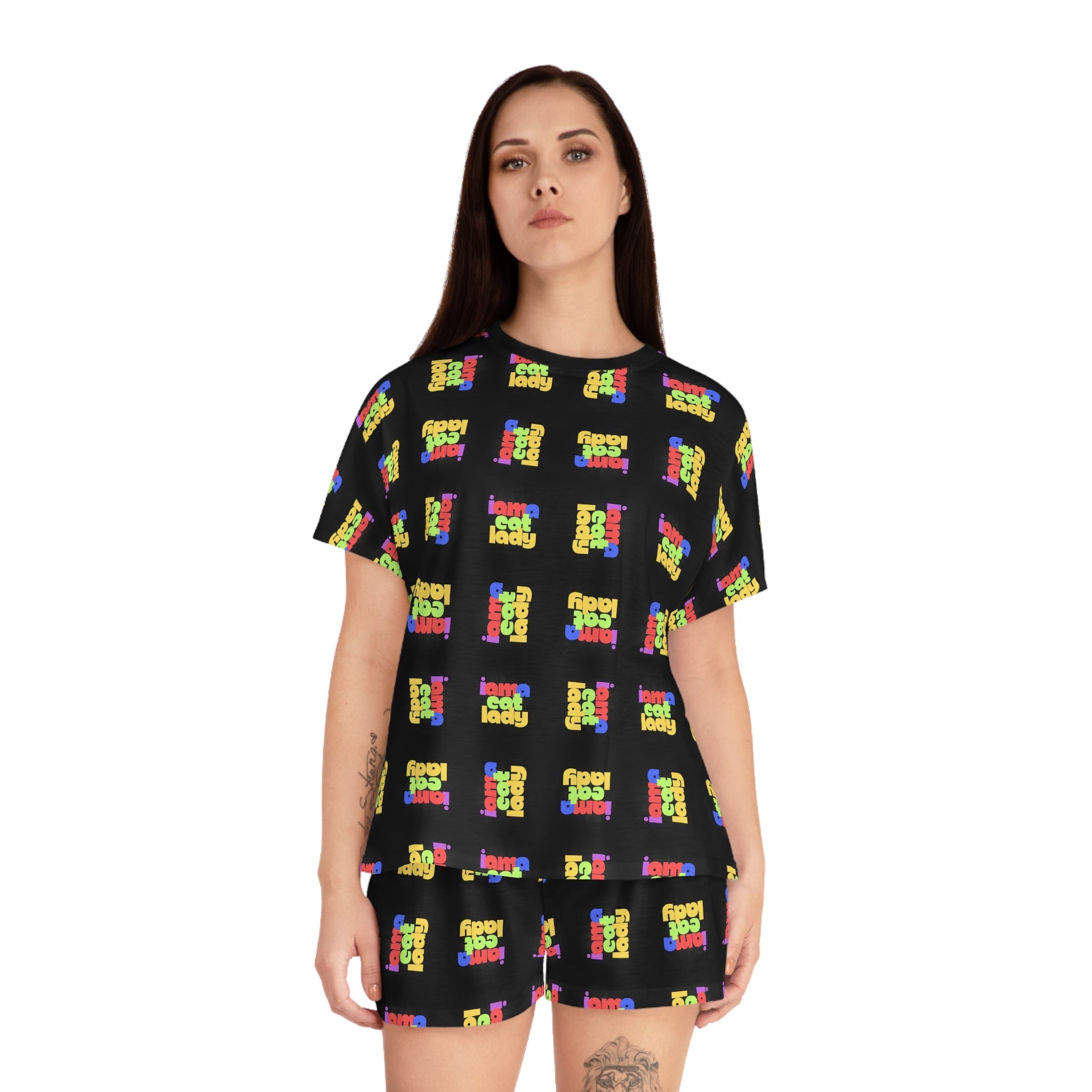 I Am A Cat Lady Relaxed Women's Pajama Set - Clothing, Pajamas - EpiAl's Shop