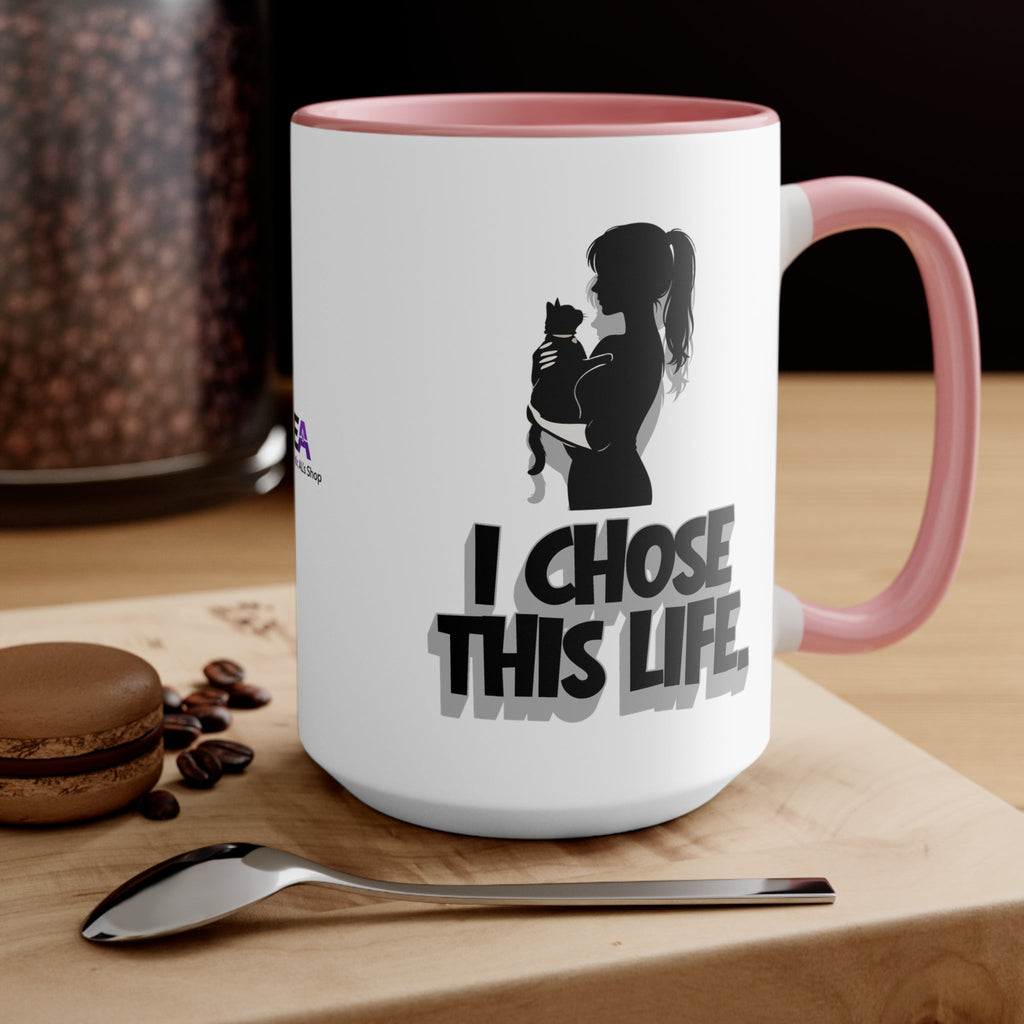 I Chose This Life Cat Lady Mug | Sassy Cat Lover Coffee Cup - Drinkware, Coffee Mugs - EpiAl's Shop