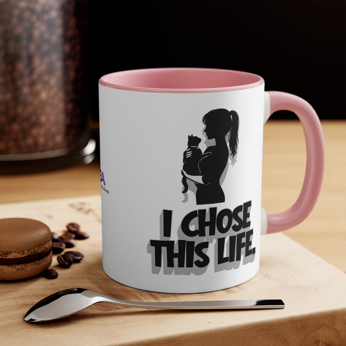 I Chose This Life Cat Lady Mug | Sassy Cat Lover Coffee Cup - Drinkware, Coffee Mugs - EpiAl's Shop