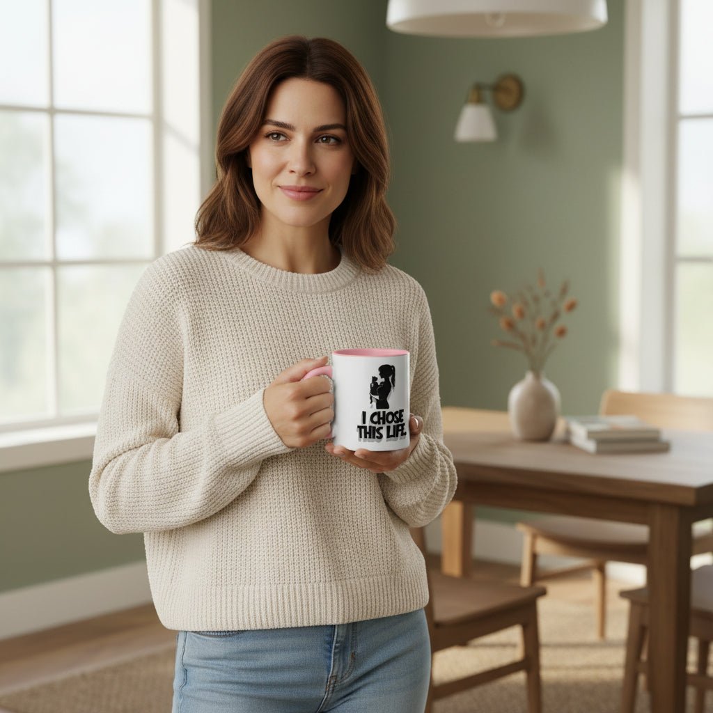 I Chose This Life Cat Lady Mug | Sassy Cat Lover Coffee Cup - Drinkware, Coffee Mugs - EpiAl's Shop