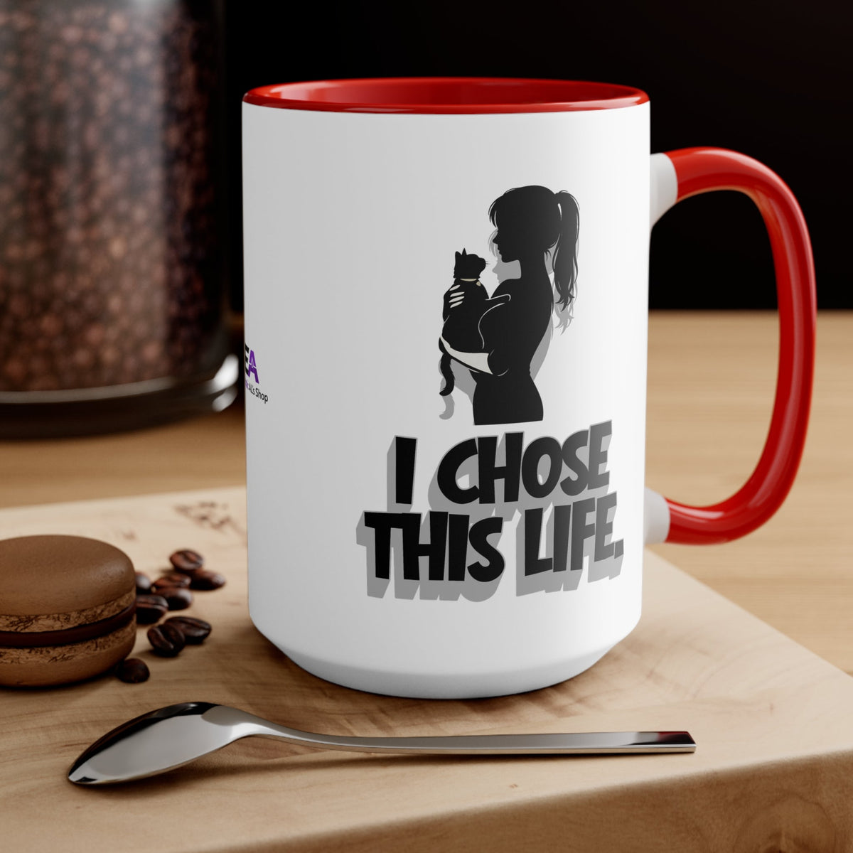 I Chose This Life Cat Lady Mug | Sassy Cat Lover Coffee Cup - Drinkware, Coffee Mugs - EpiAl's Shop