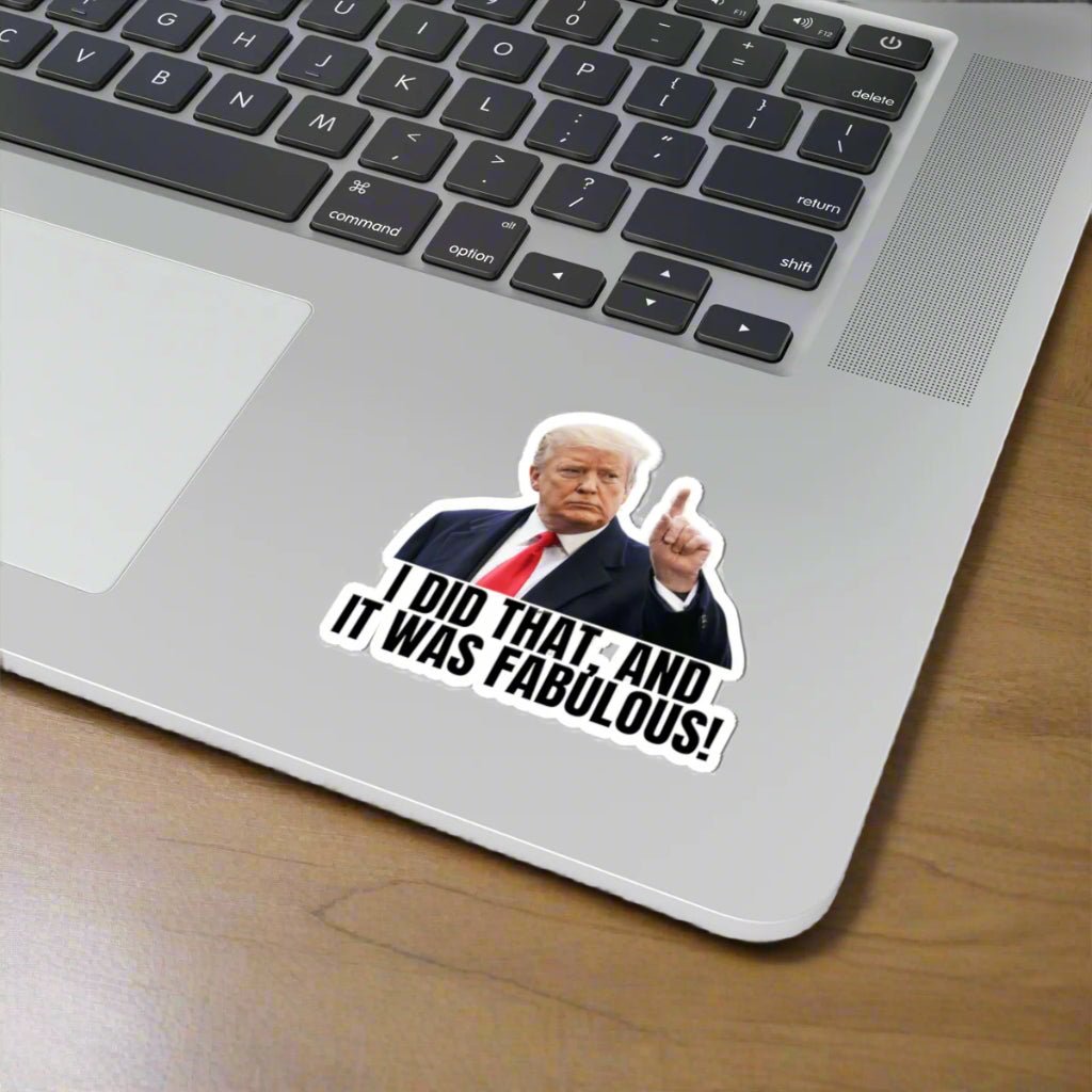 I Did That Kiss - Cut Stickers | Humor & Political Fun - Paper Products, Stickers - EpiAl's Shop