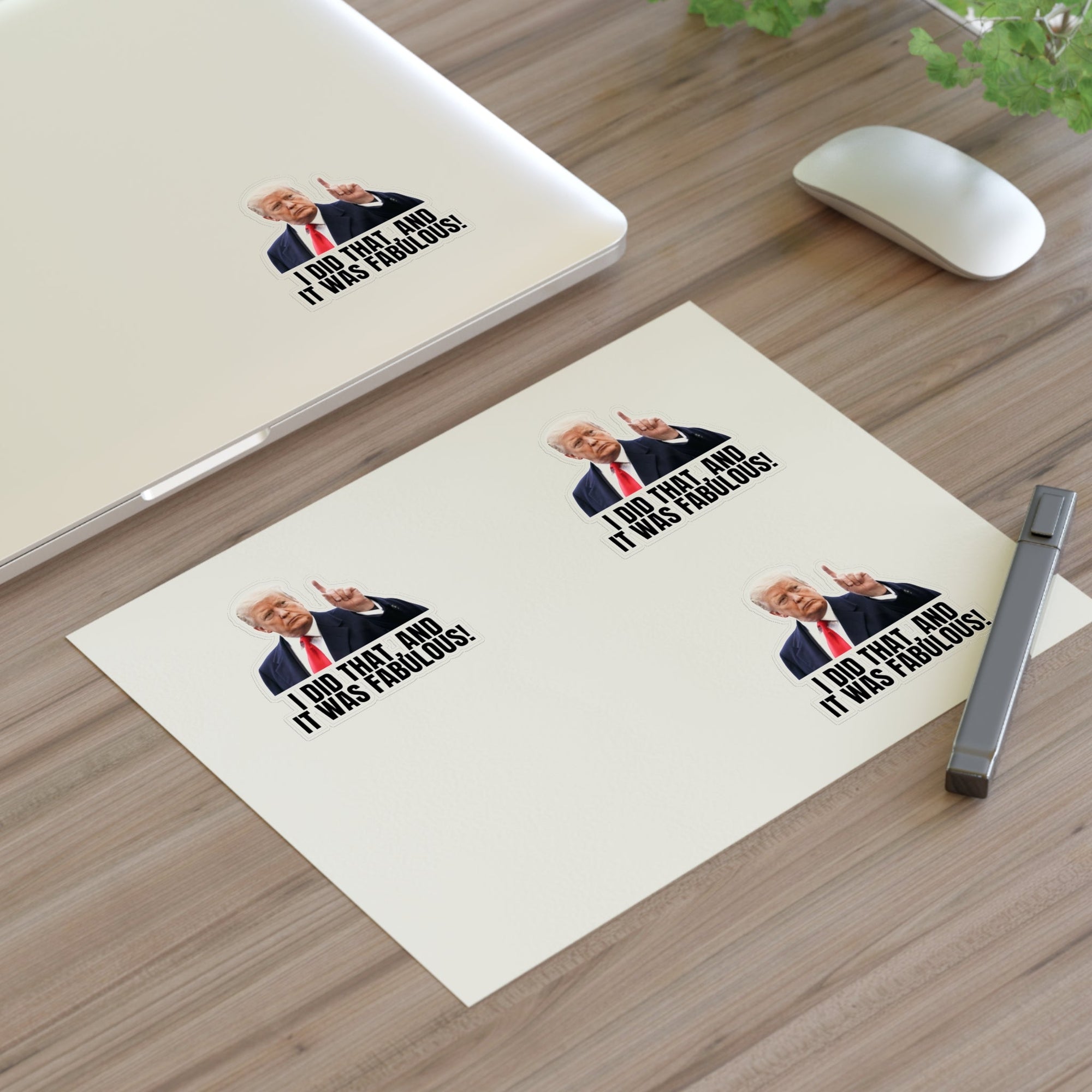 I Did That Sticker Sheets - Humorous Political Stickers - Paper Products, Stickers - EpiAl's Shop