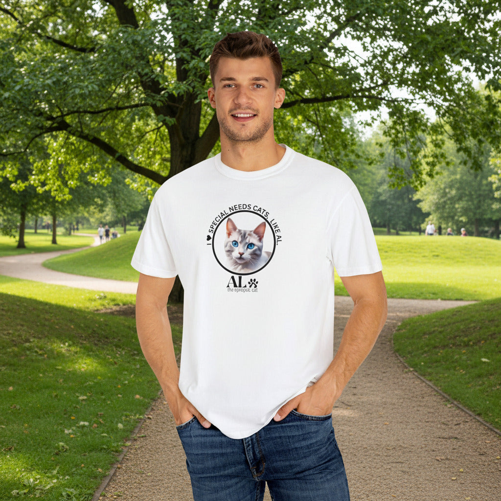 I ♥️ Epikitties Awareness Unisex Garment-Dyed T-shirt - EpiAl's Shop