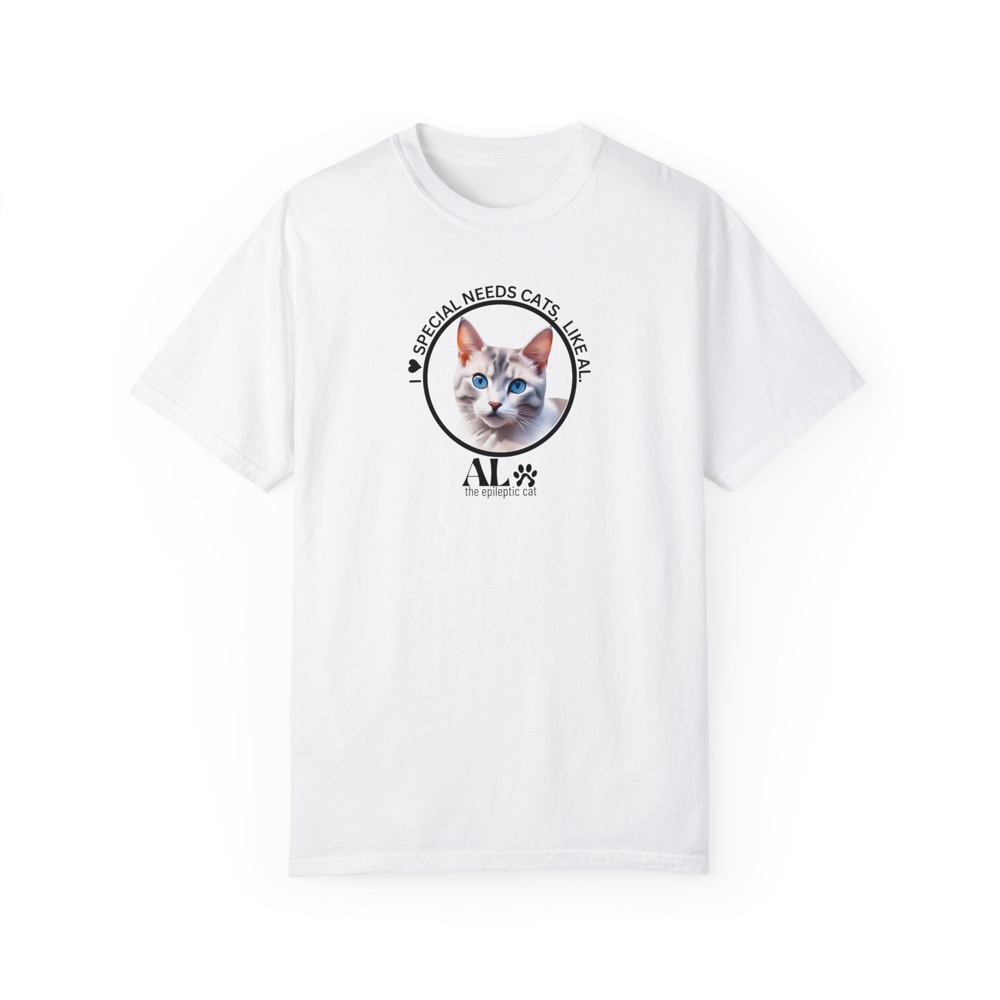 I ♥️ Epikitties Awareness Unisex Garment-Dyed T-shirt - EpiAl's Shop