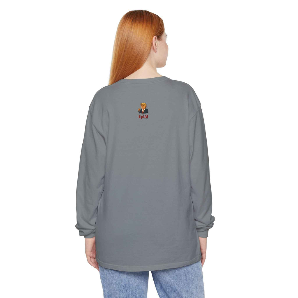 “I Follow Politics So You Don’t Have To.” Long Sleeve Tee - Clothing, Unisex, T-Shirts, Long-Sleeved - EpiAl's Shop