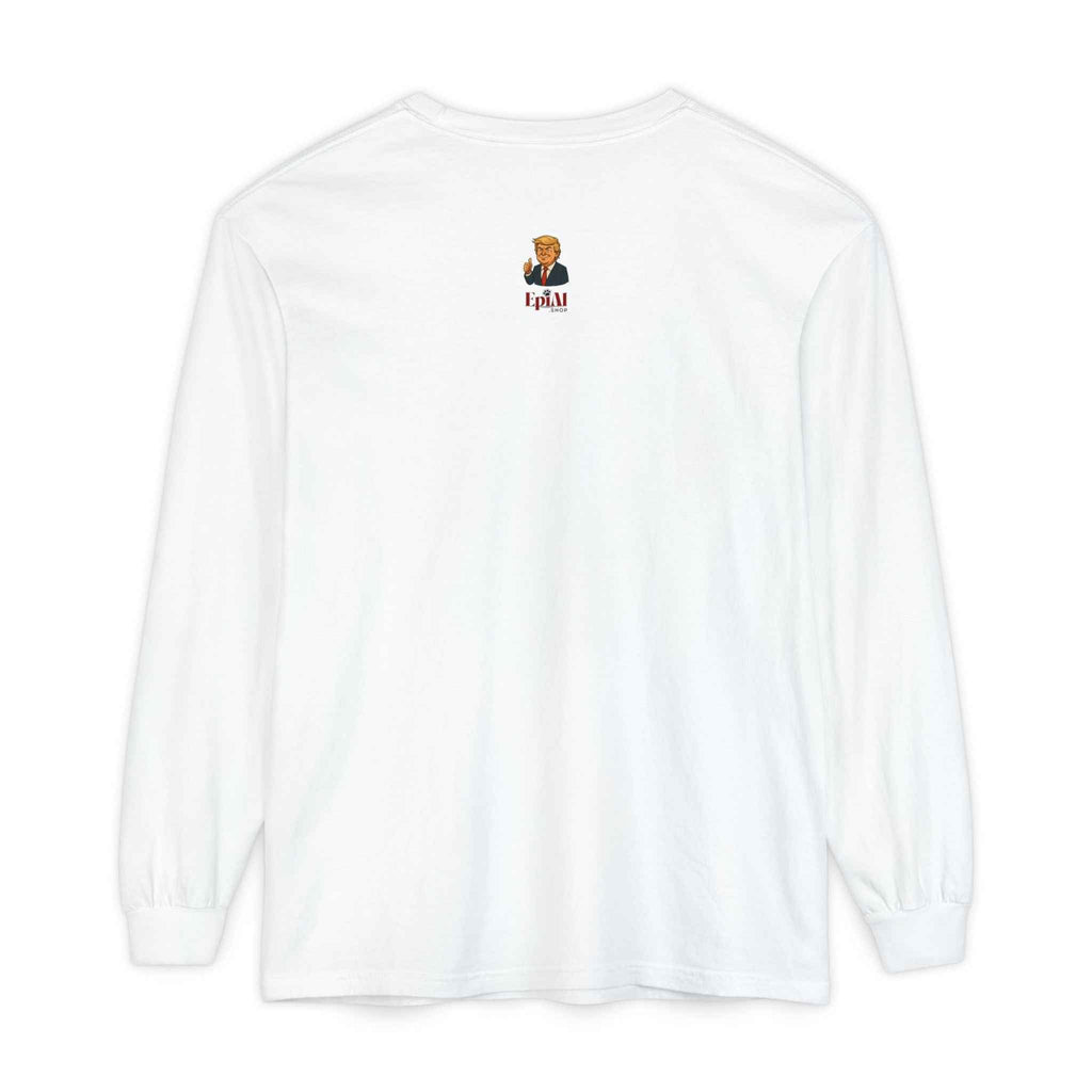 “I Follow Politics So You Don’t Have To.” Long Sleeve Tee - Clothing, Unisex, T-Shirts, Long-Sleeved - EpiAl's Shop