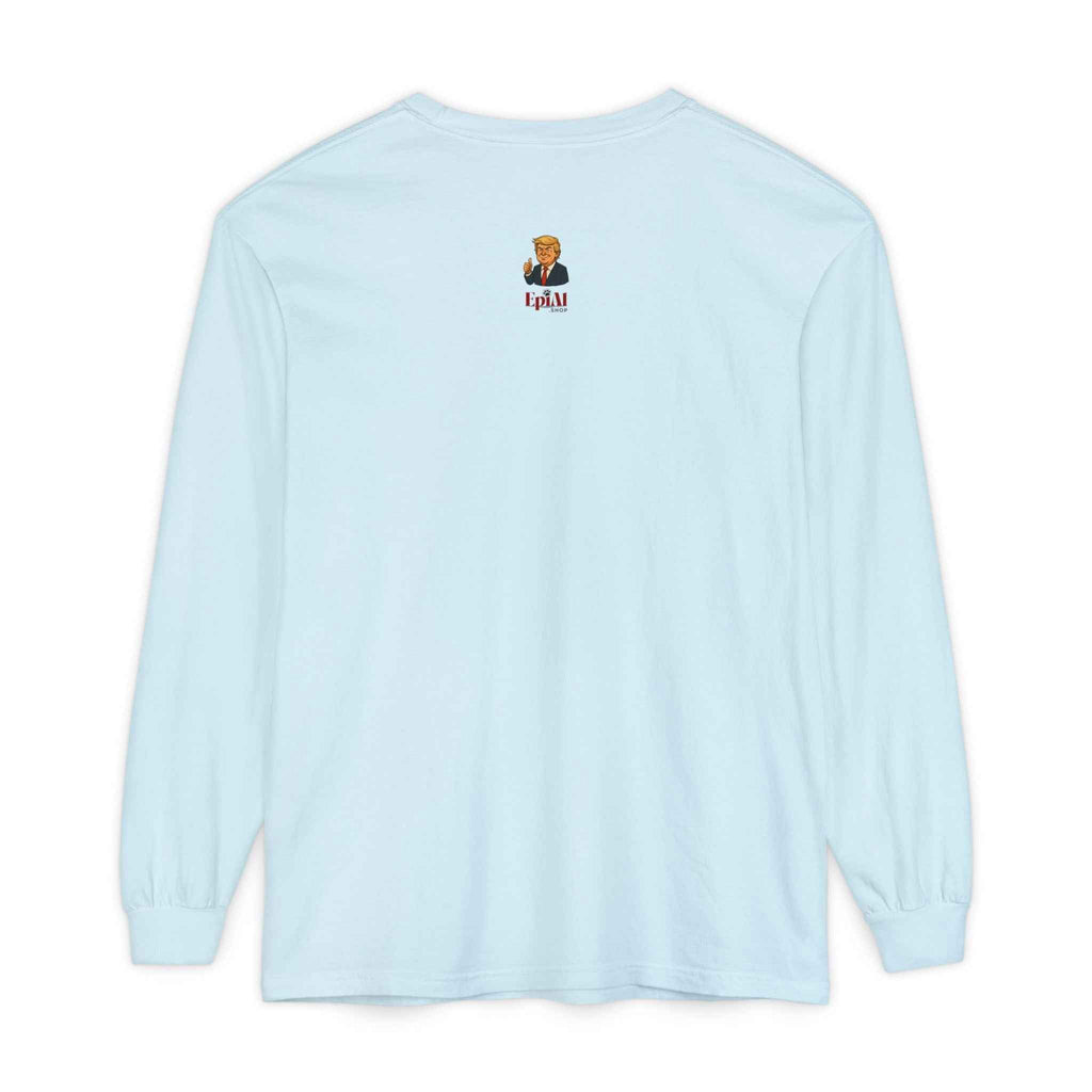 “I Follow Politics So You Don’t Have To.” Long Sleeve Tee - Clothing, Unisex, T-Shirts, Long-Sleeved - EpiAl's Shop