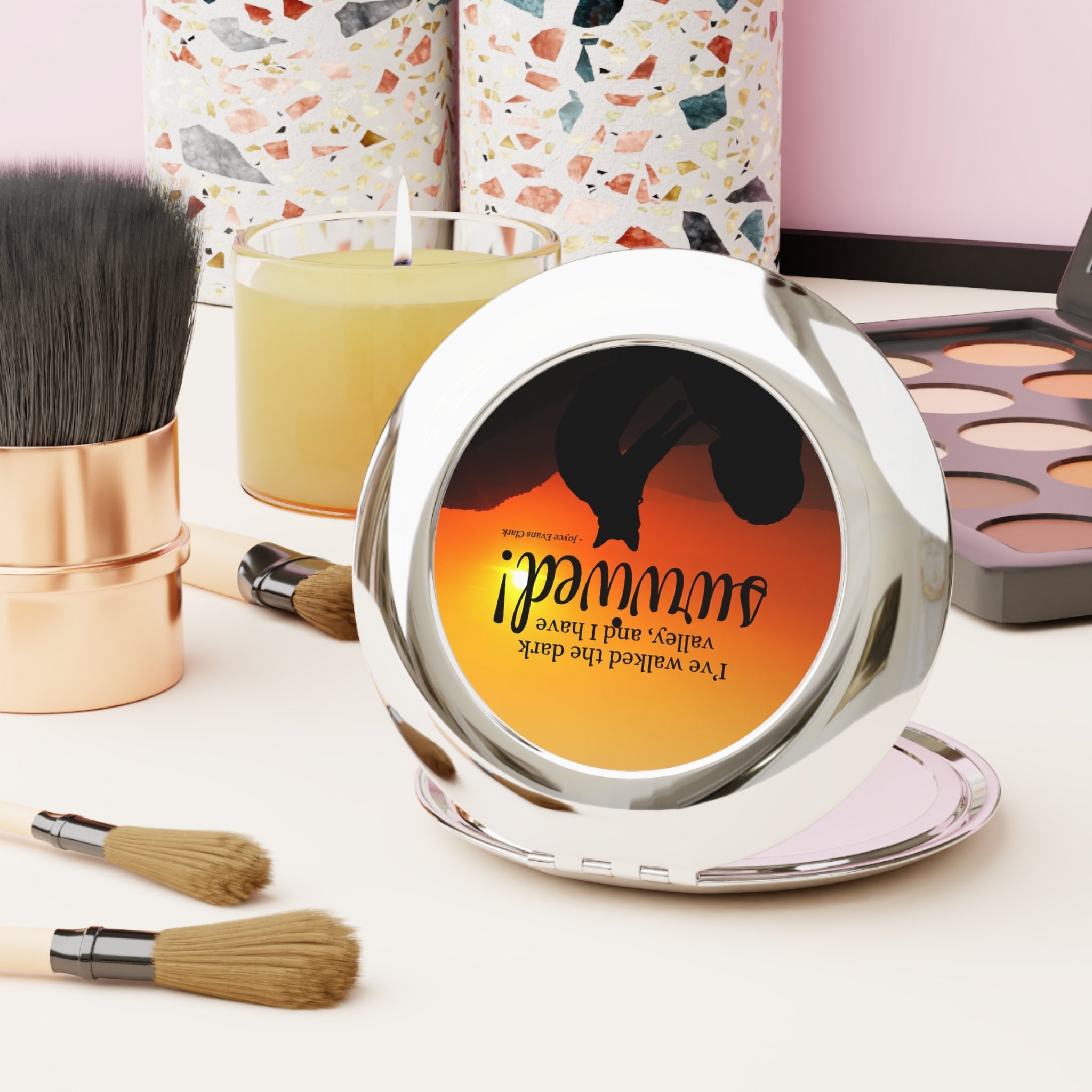 I Have Survived Compact Travel Mirror - Accessories, Beauty, Travel Mirror - EpiAl's Shop