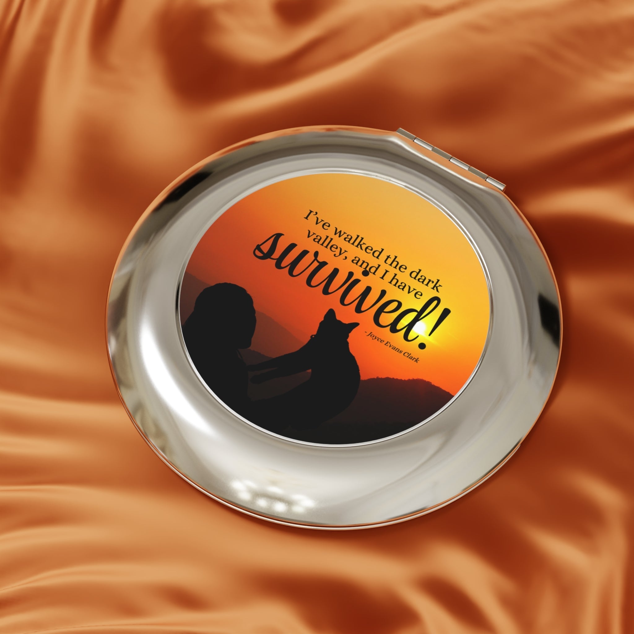 I Have Survived Compact Travel Mirror - Accessories, Beauty, Travel Mirror - EpiAl's Shop