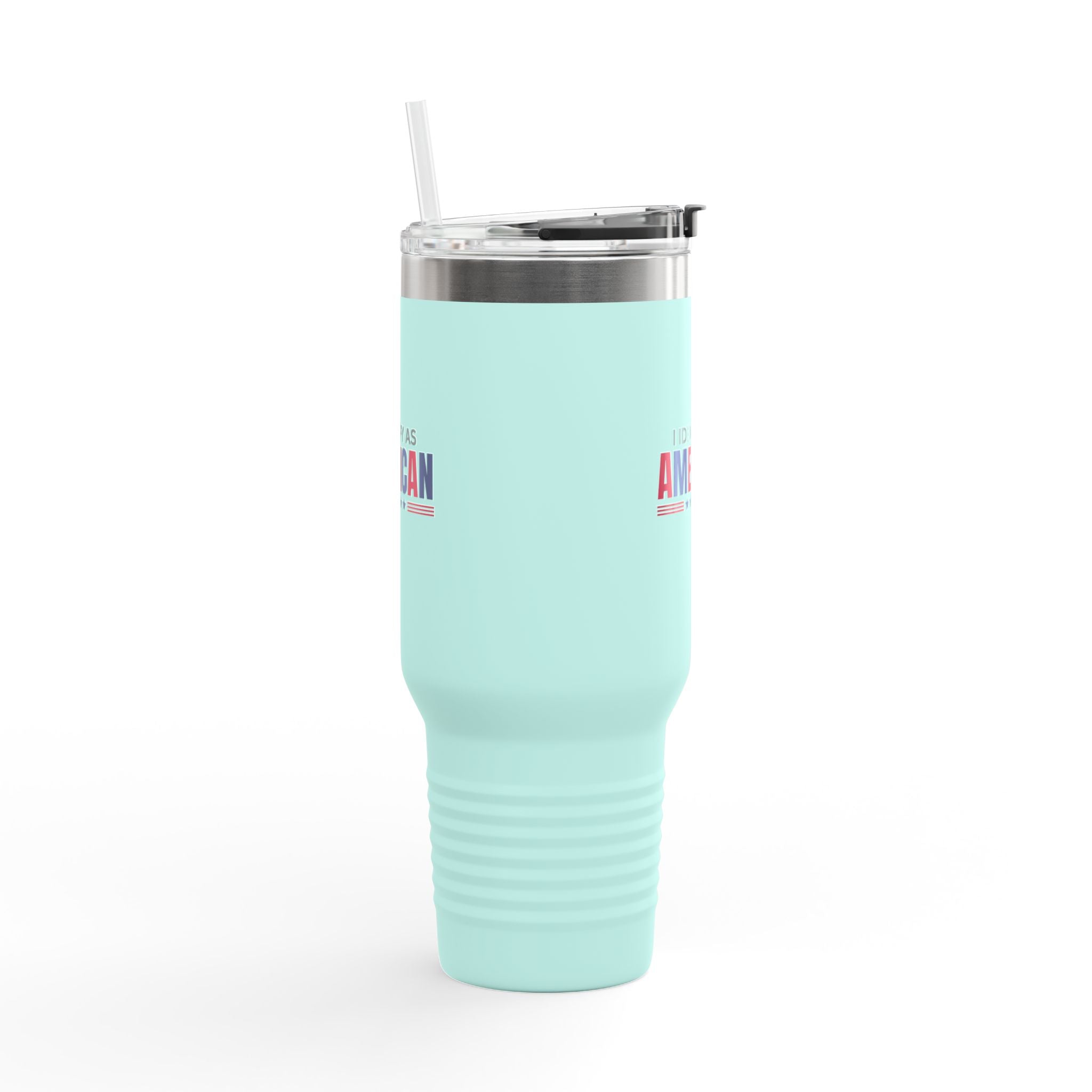 I Identify as American 40oz Insulated Travel Mug - Drinkware, Travel Mugs - EpiAl's Shop