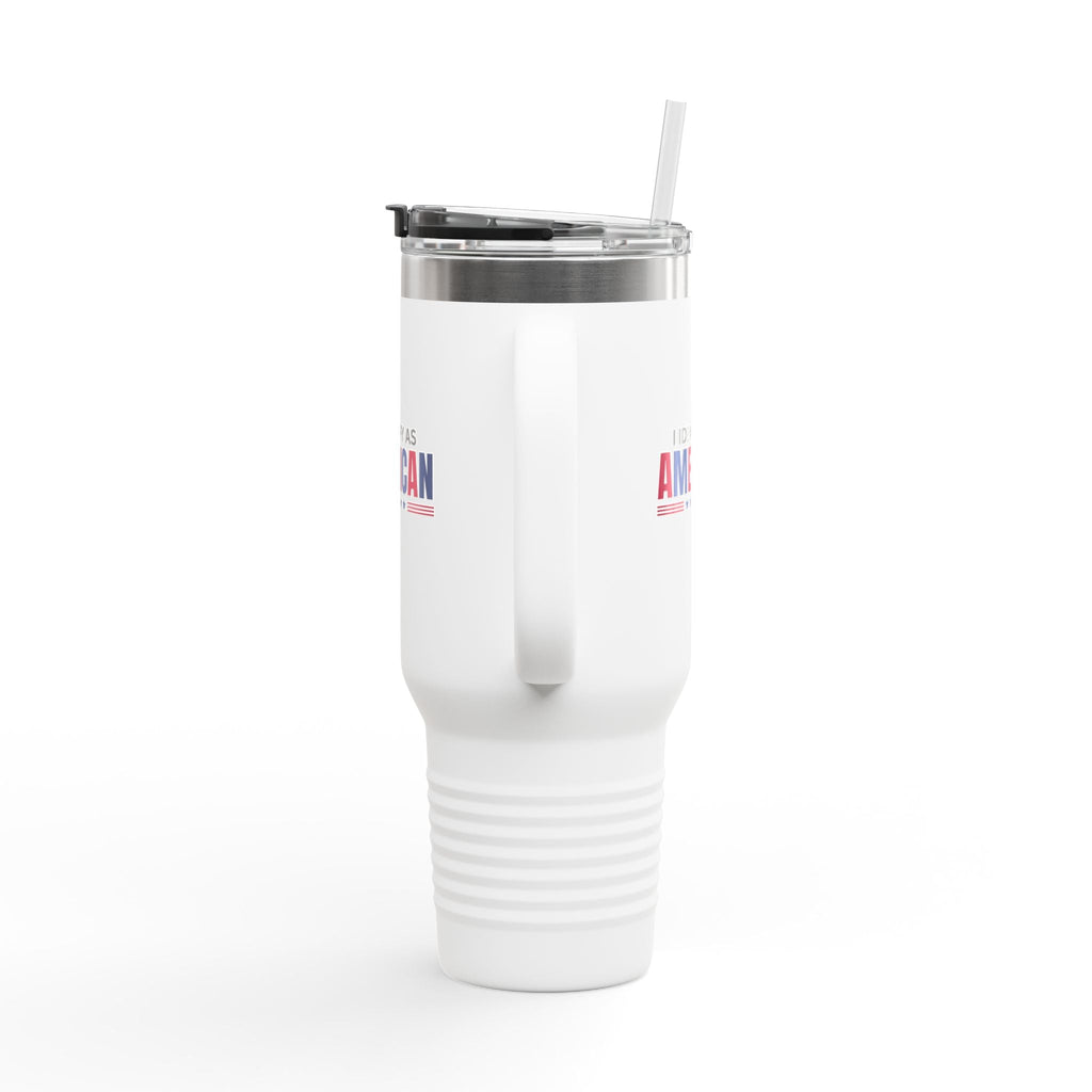 I Identify as American 40oz Insulated Travel Mug - Drinkware, Travel Mugs - EpiAl's Shop