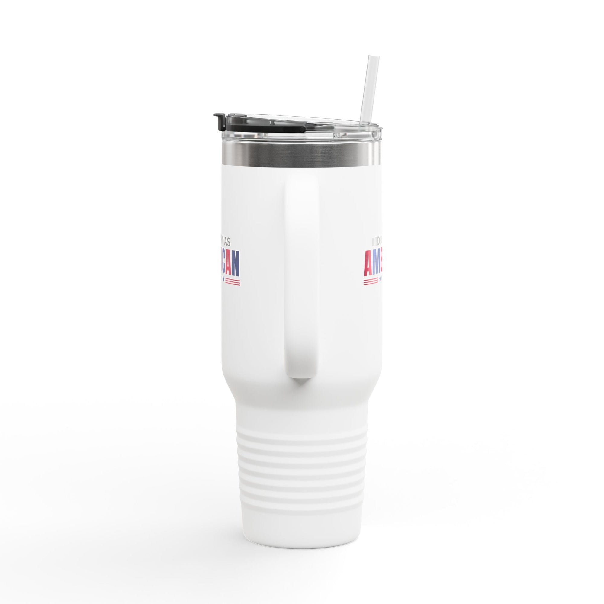 I Identify as American 40oz Insulated Travel Mug - Drinkware, Travel Mugs - EpiAl's Shop
