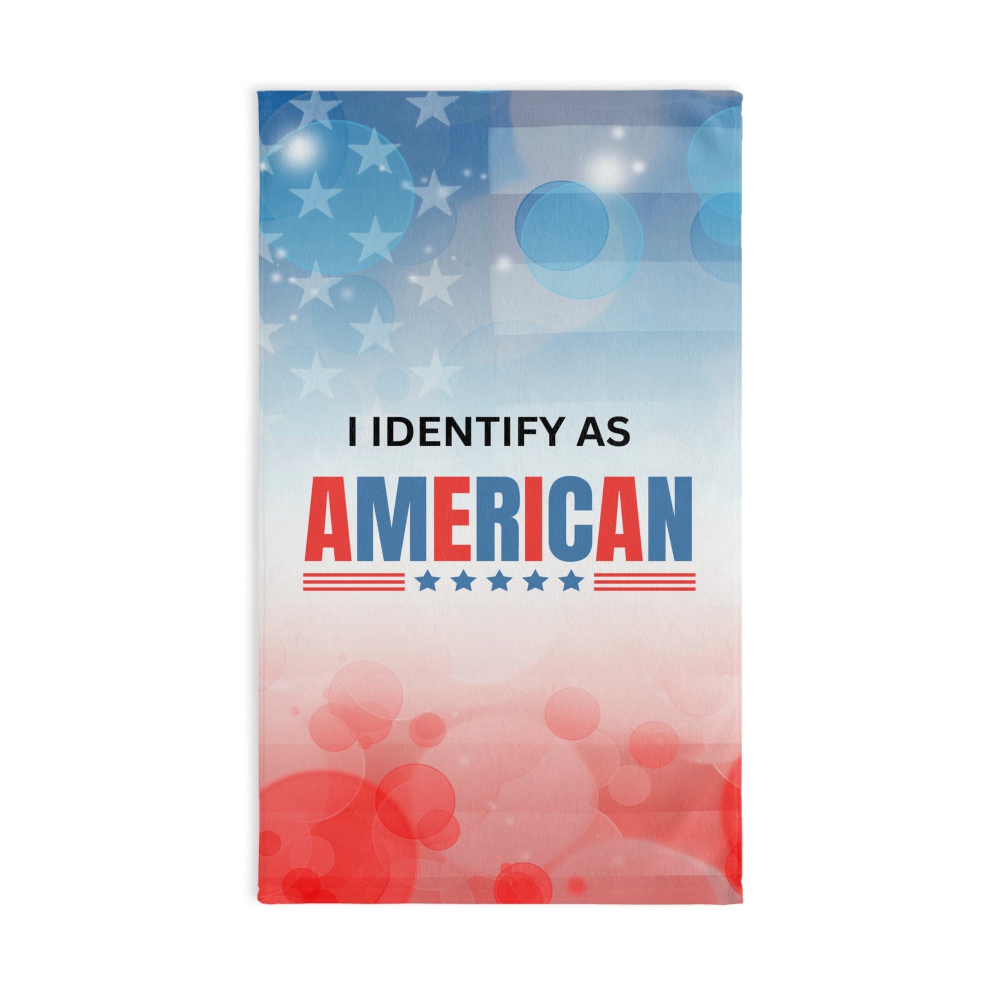 I Identify as American Hand Towel - Decor, Towels, Hand - EpiAl's Shop