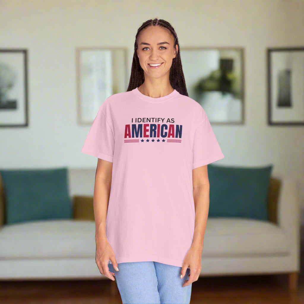 I Identify as American Unisex T-Shirt - Clothing, T-shirts - EpiAl's Shop