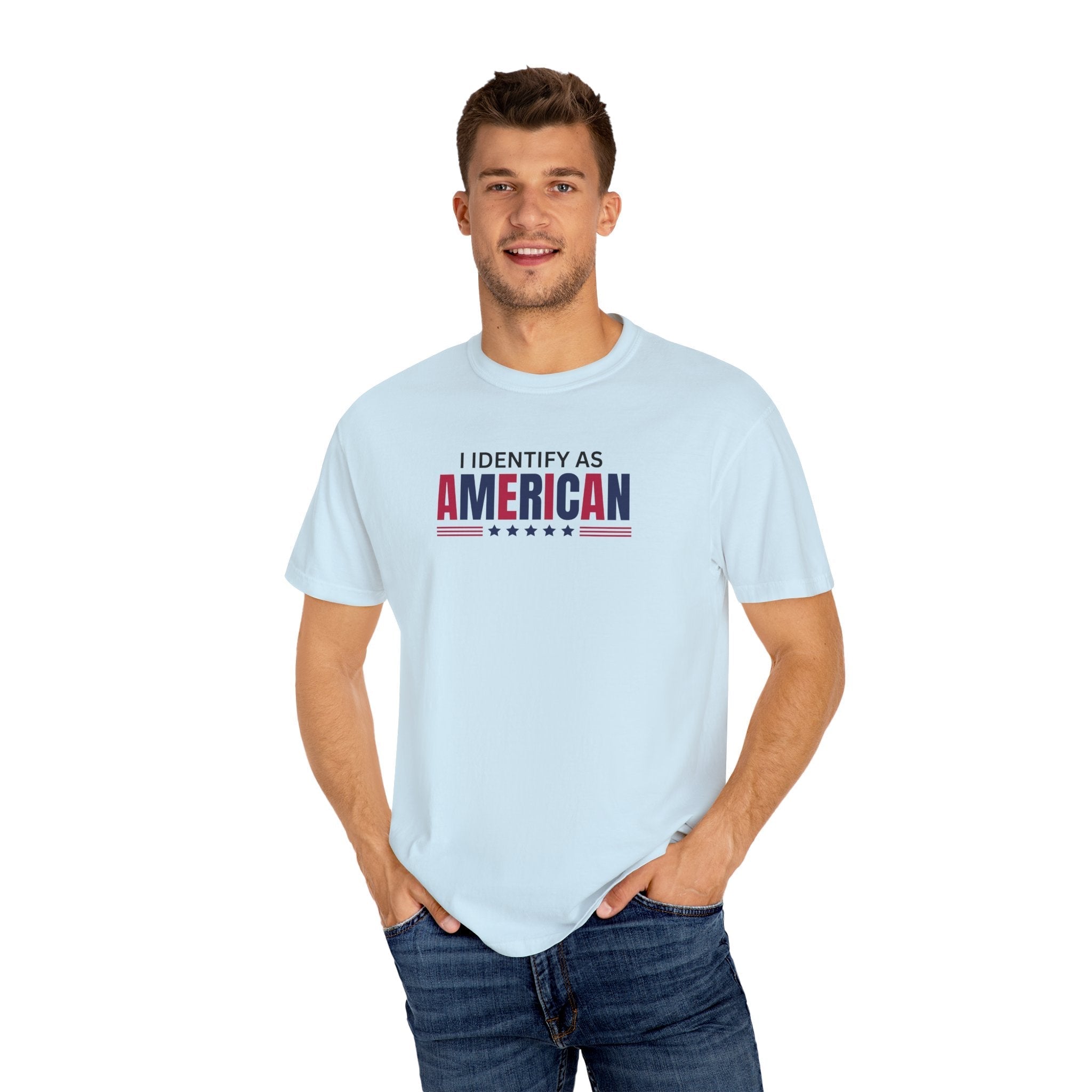 I Identify as American Unisex T-Shirt - Clothing, T-shirts - EpiAl's Shop