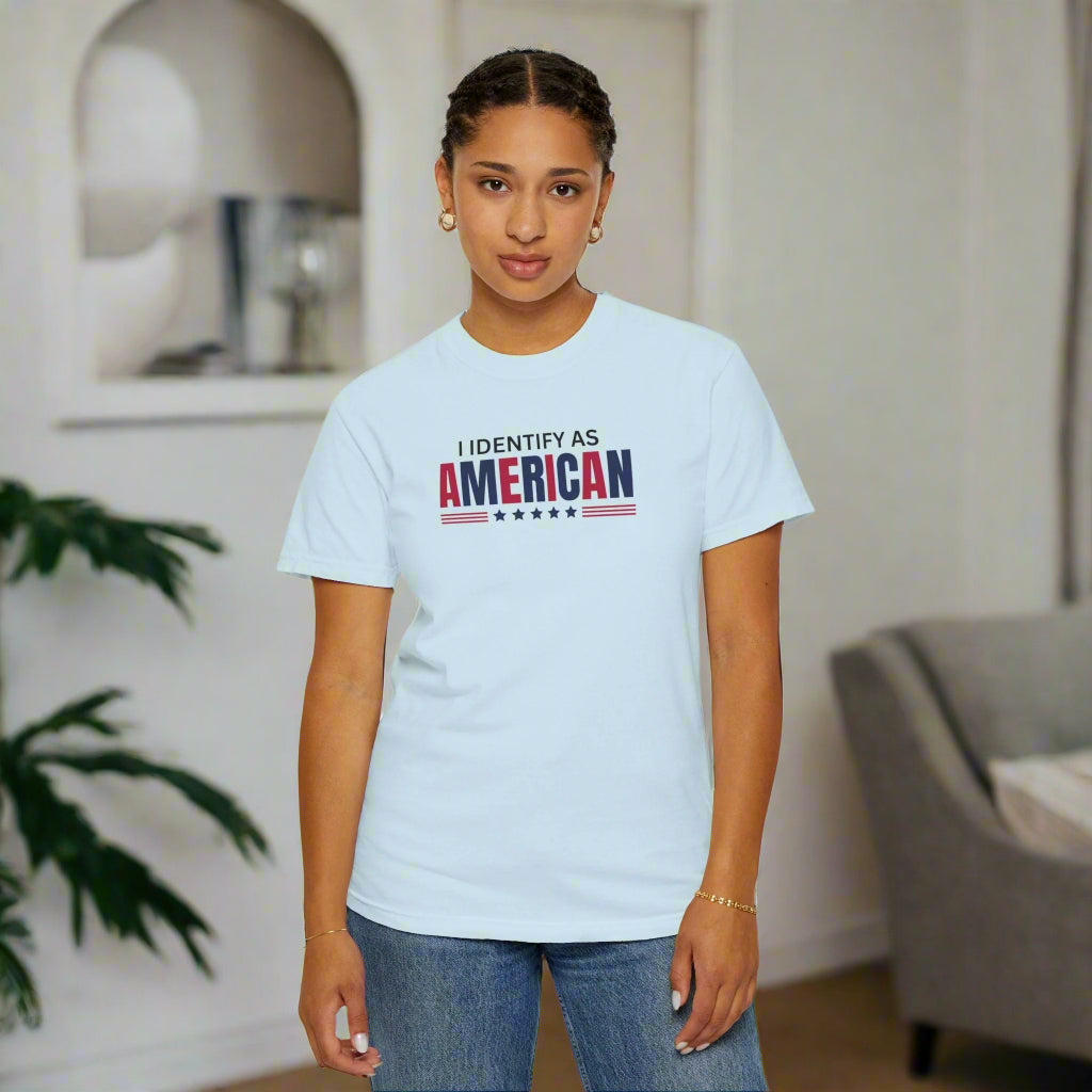 I Identify as American Unisex T-Shirt - Clothing, T-shirts - EpiAl's Shop