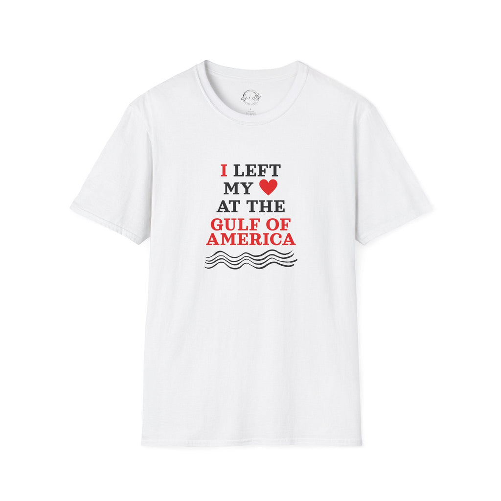 I Left My Heart at the Gulf Unisex Softstyle T-Shirt - Perfect for Travelers - Clothing, T-shirts - EpiAl's Shop