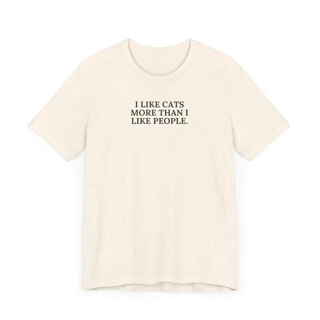 I Like Cats Unisex Jersey Short Sleeve Tee - T-Shirt - EpiAl's Shop
