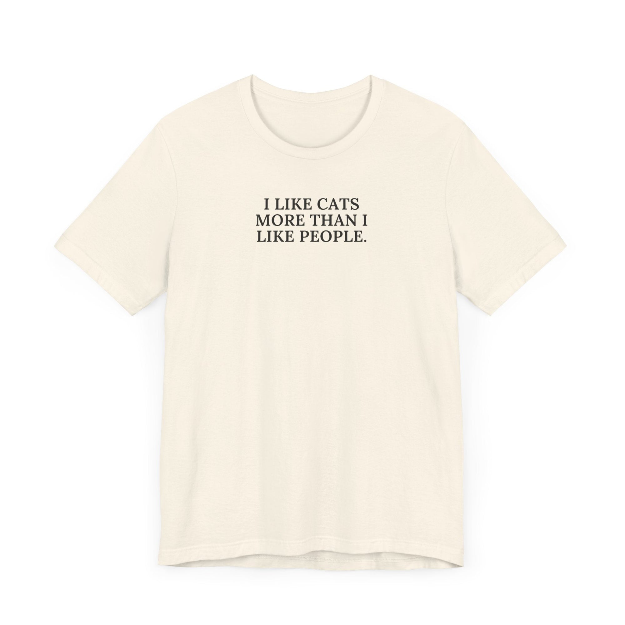 I Like Cats Unisex Jersey Short Sleeve Tee - T-Shirt - EpiAl's Shop