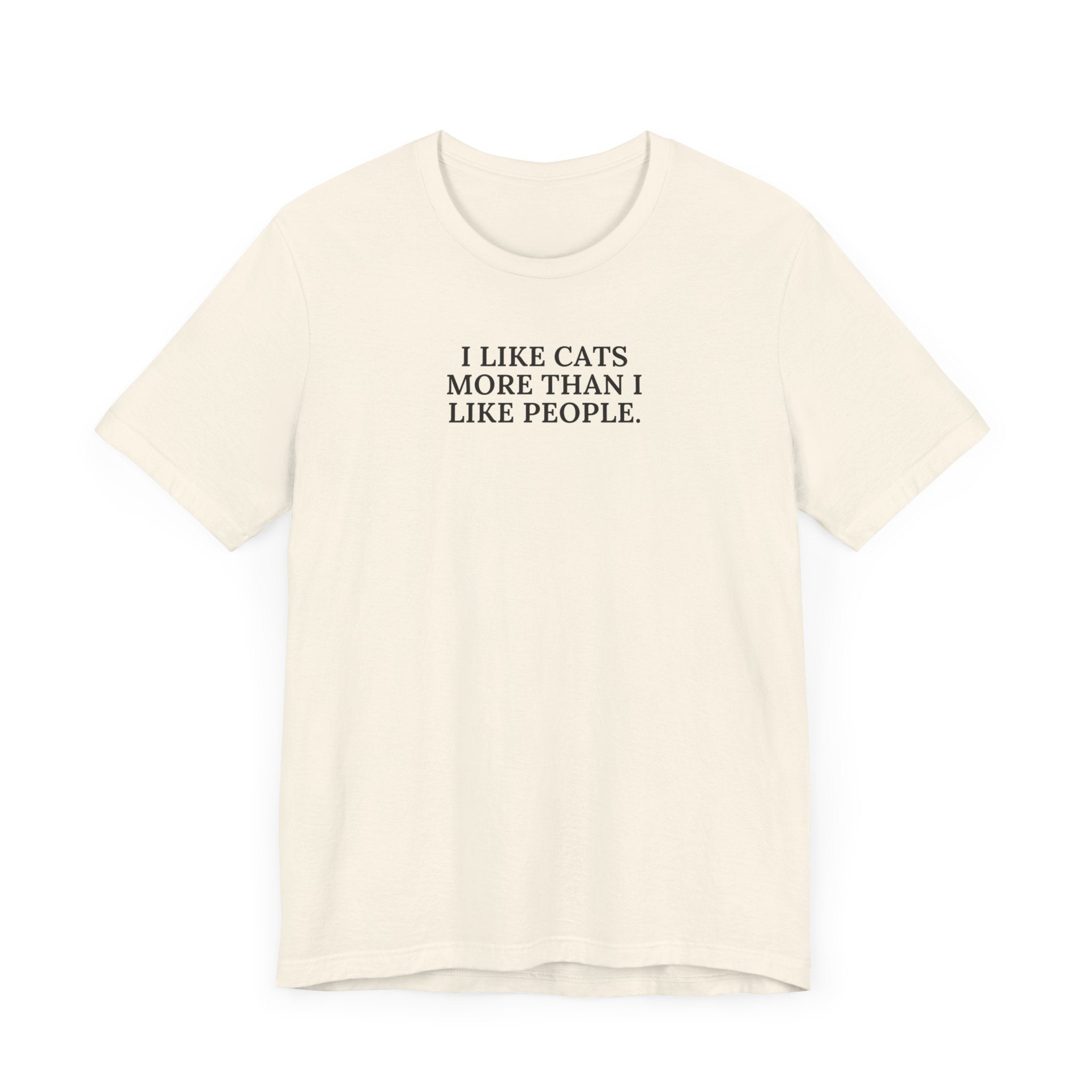 I Like Cats Unisex Jersey Short Sleeve Tee - T-Shirt - EpiAl's Shop