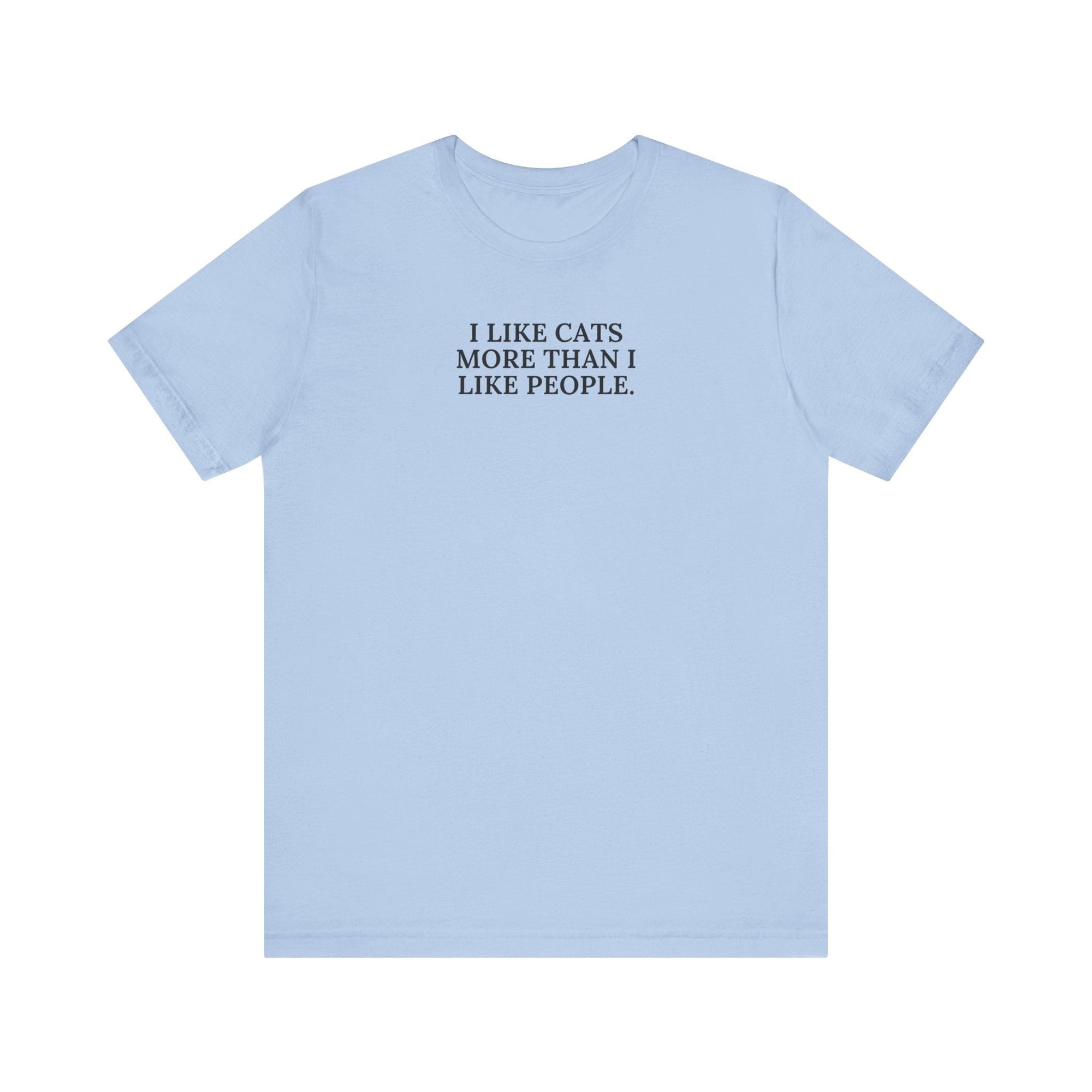 I Like Cats Unisex Jersey Short Sleeve Tee - T-Shirt - EpiAl's Shop