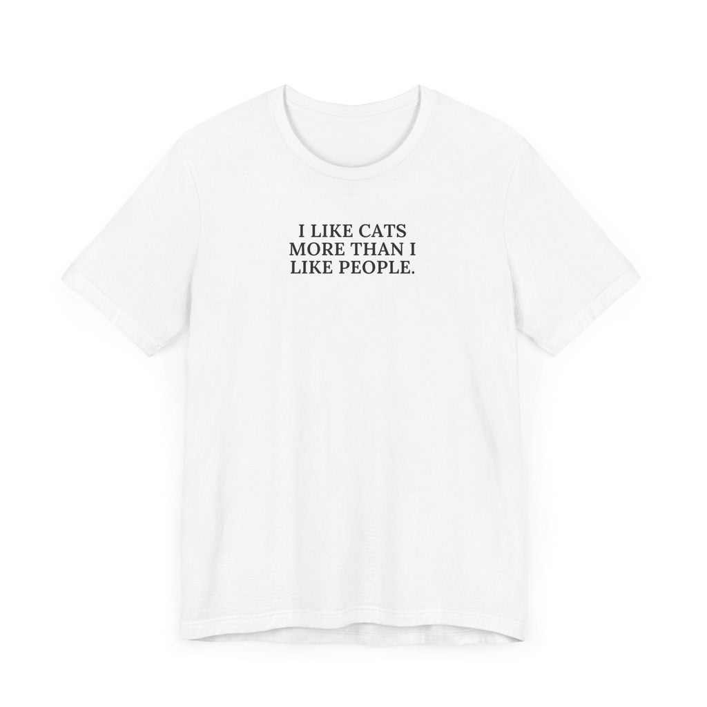 I Like Cats Unisex Jersey Short Sleeve Tee - T-Shirt - EpiAl's Shop