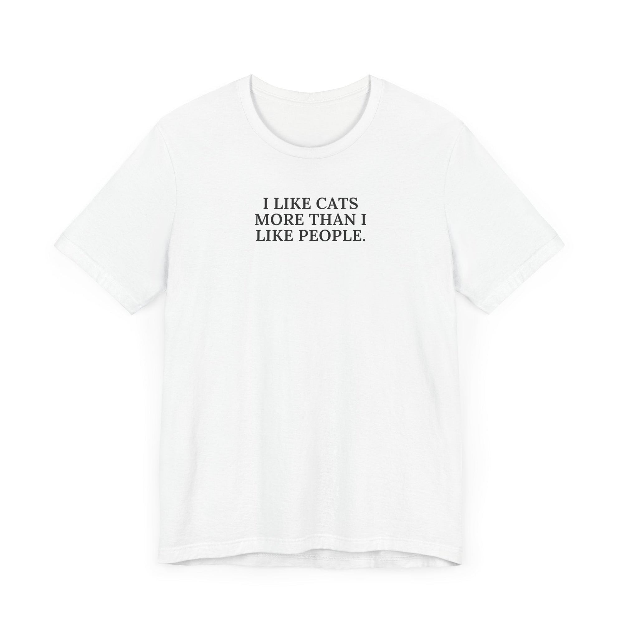 I Like Cats Unisex Jersey Short Sleeve Tee - T-Shirt - EpiAl's Shop
