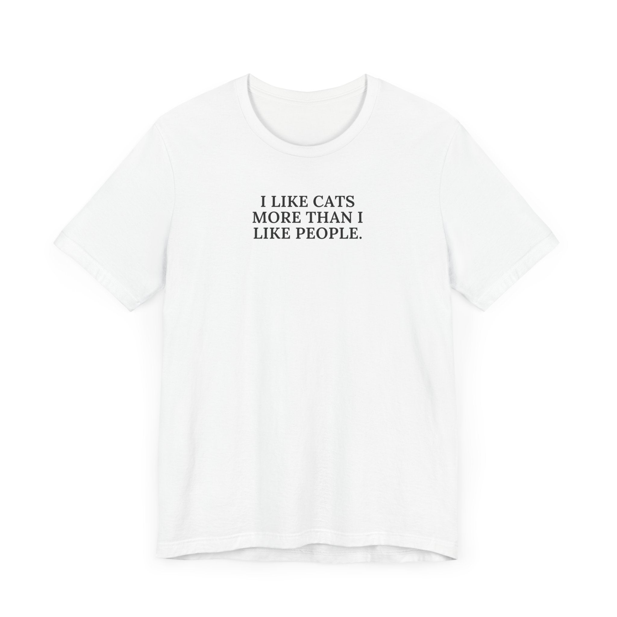 I Like Cats Unisex Jersey Short Sleeve Tee - T-Shirt - EpiAl's Shop