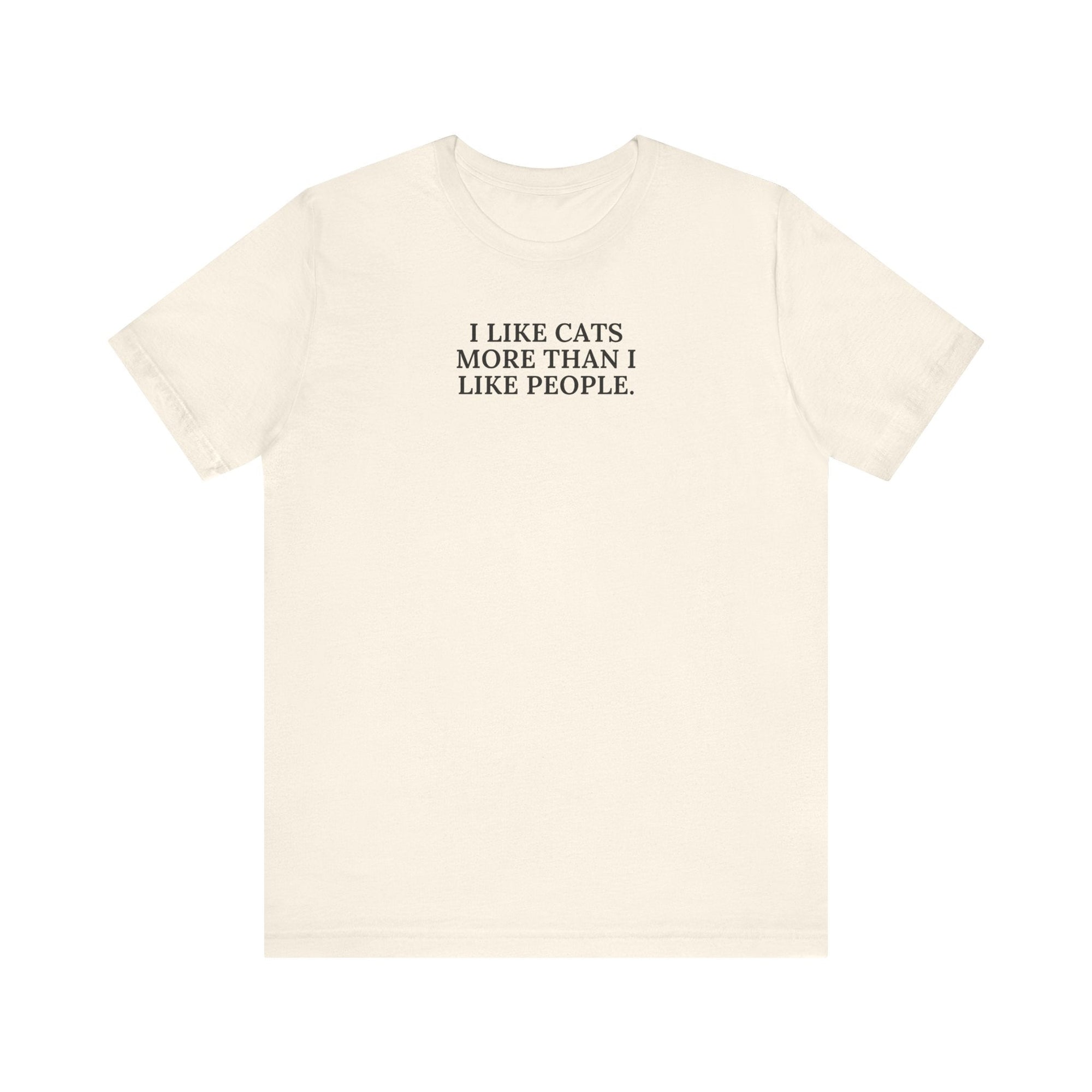 I Like Cats Unisex Jersey Short Sleeve Tee - T-Shirt - EpiAl's Shop