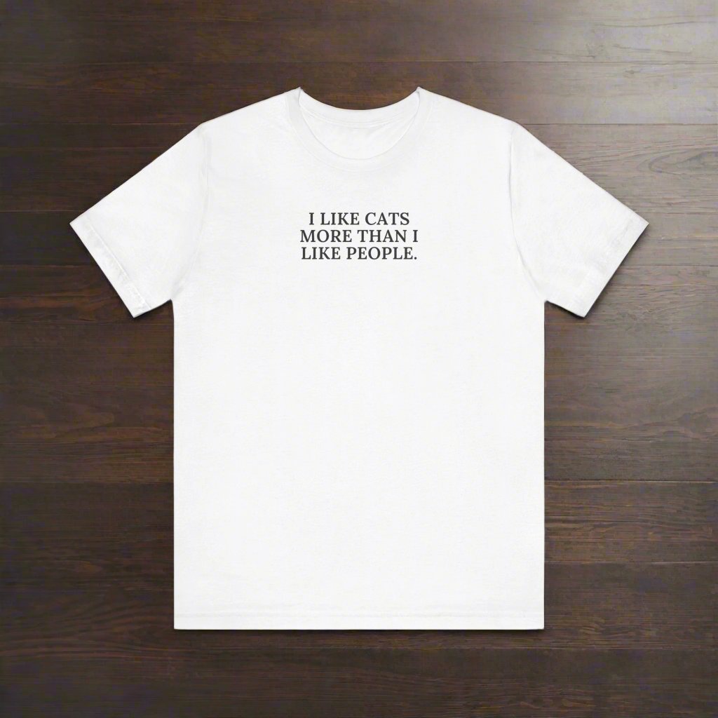I Like Cats Unisex Jersey Short Sleeve Tee - T-Shirt - EpiAl's Shop