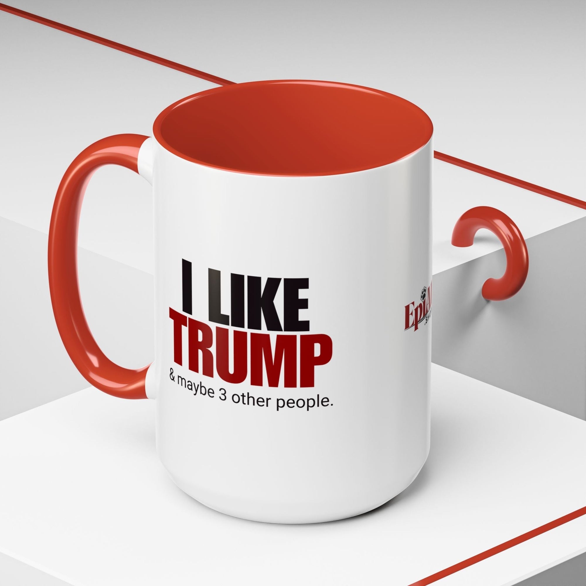 I Like Trump Accent Coffee Mug - 11oz & 15oz | Fun Political Gift for Fans - Drinkware, Coffee Mugs - EpiAl's Shop