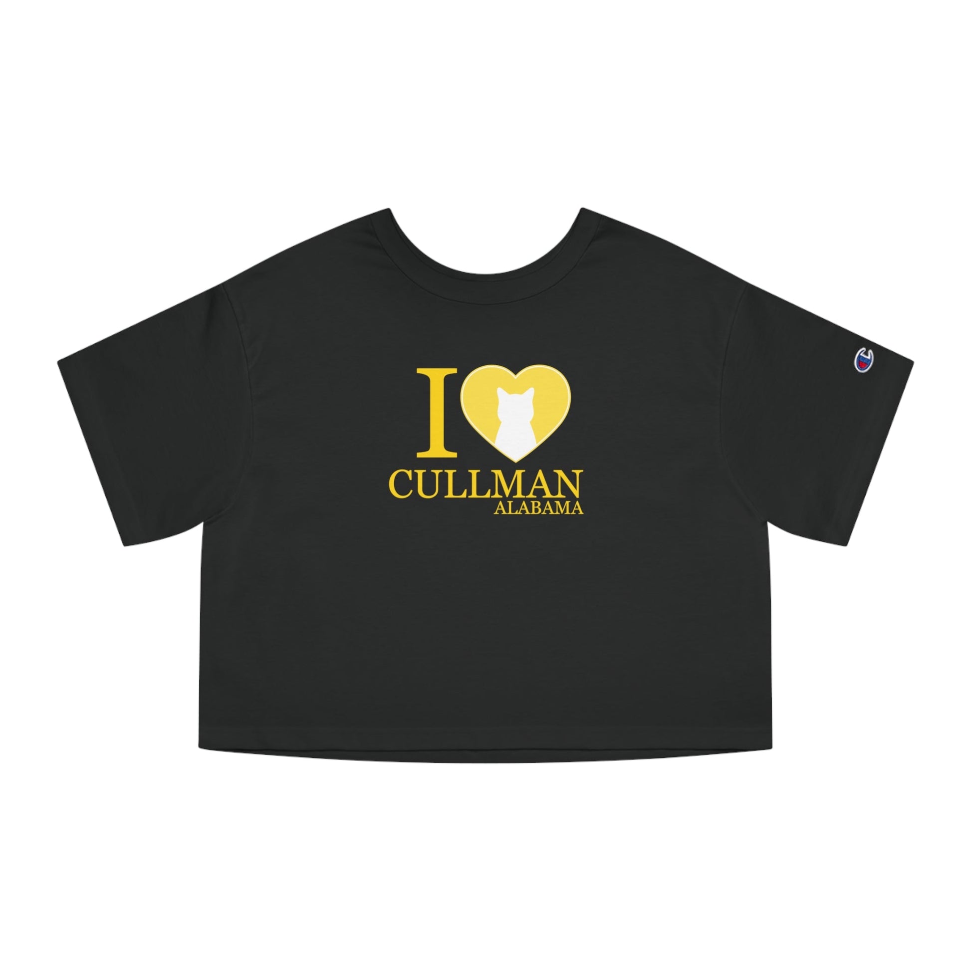 I Love Cullman Champion Heritage Cropped T - Shirt - T - Shirt - Epileptic Al’s Shop