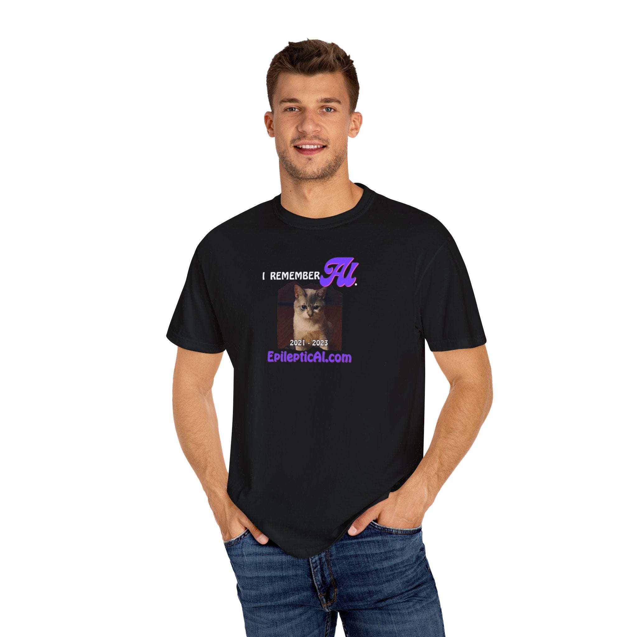 I Remember Al Unisex Garment-Dyed T-shirt - EpiAl's Shop