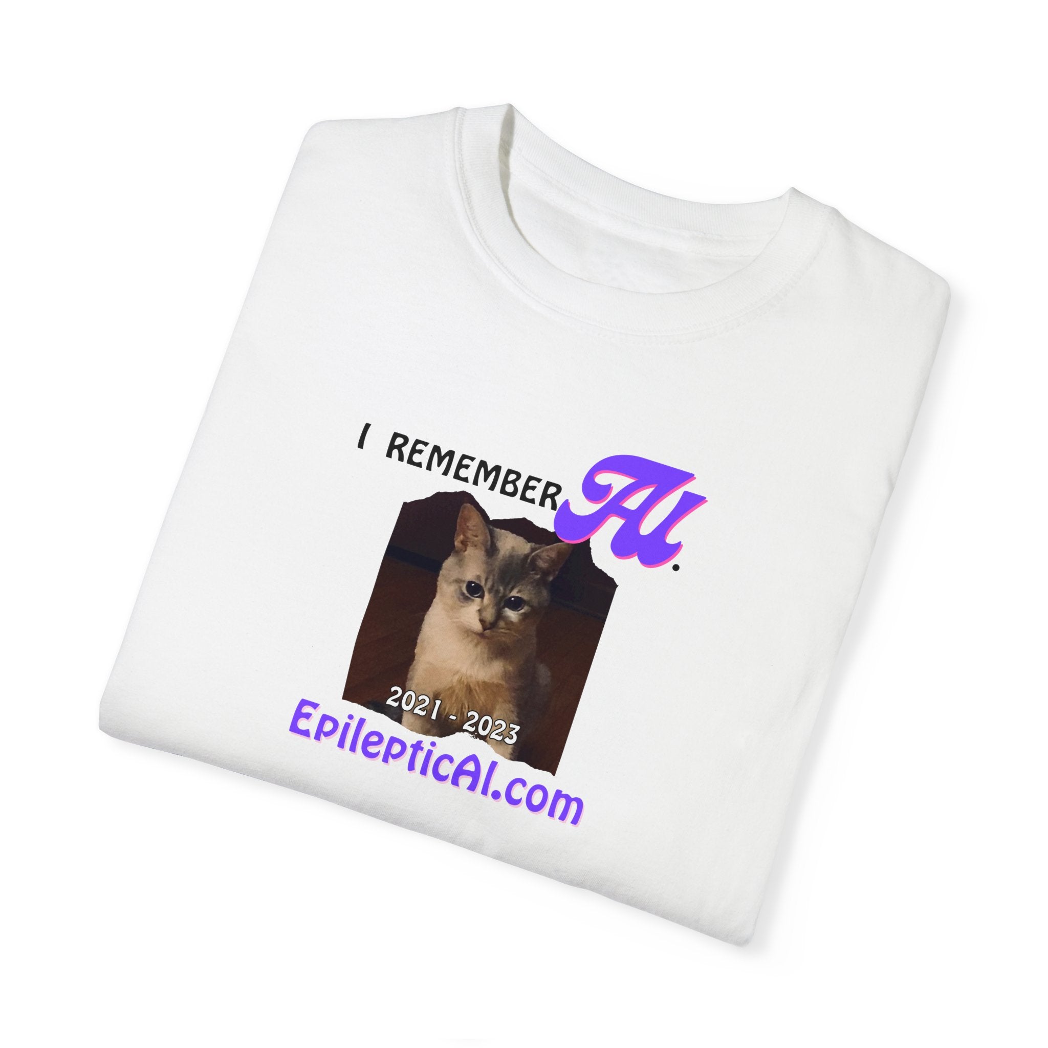 I Remember Al Unisex Garment-Dyed T-shirt - EpiAl's Shop