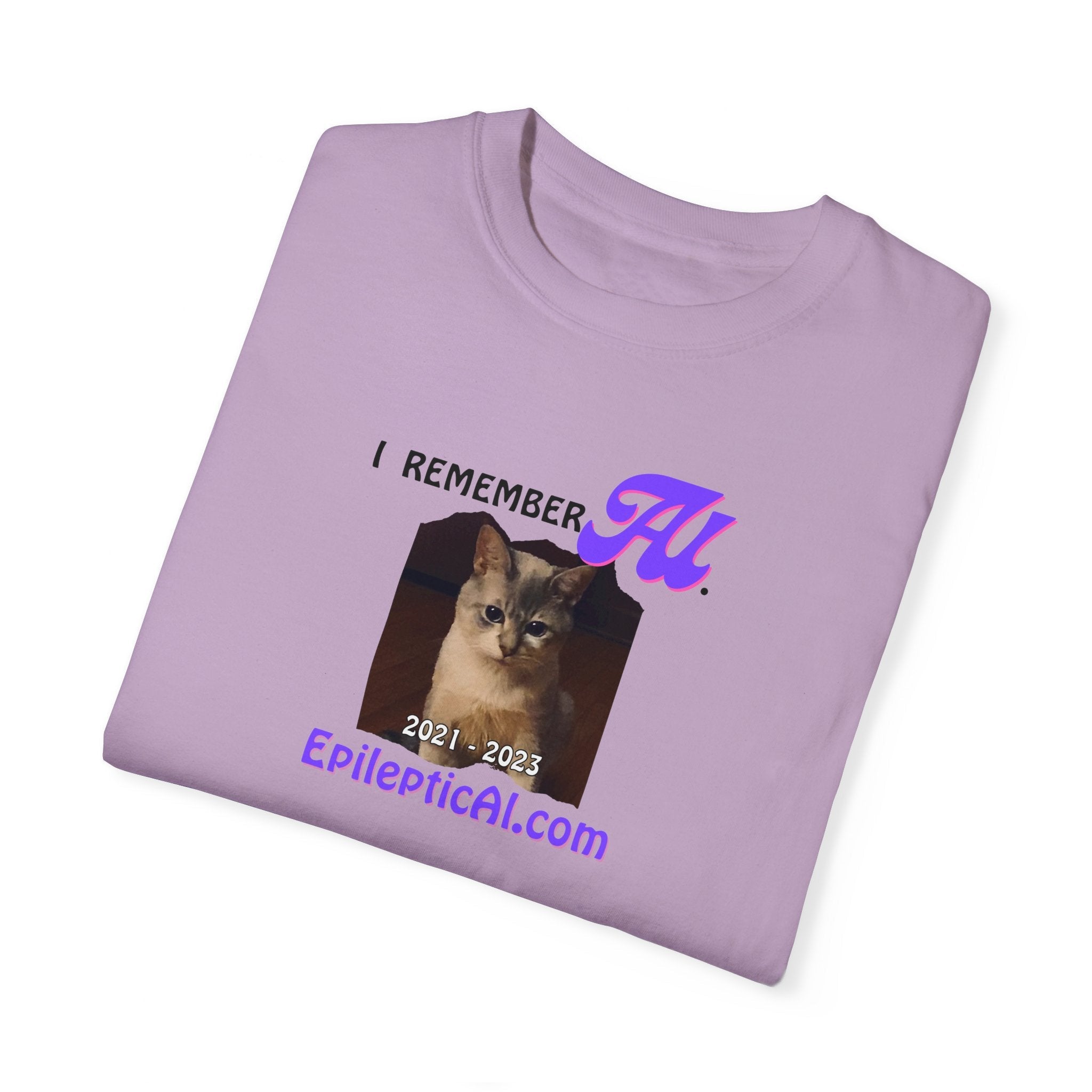 I Remember Al Unisex Garment-Dyed T-shirt - EpiAl's Shop