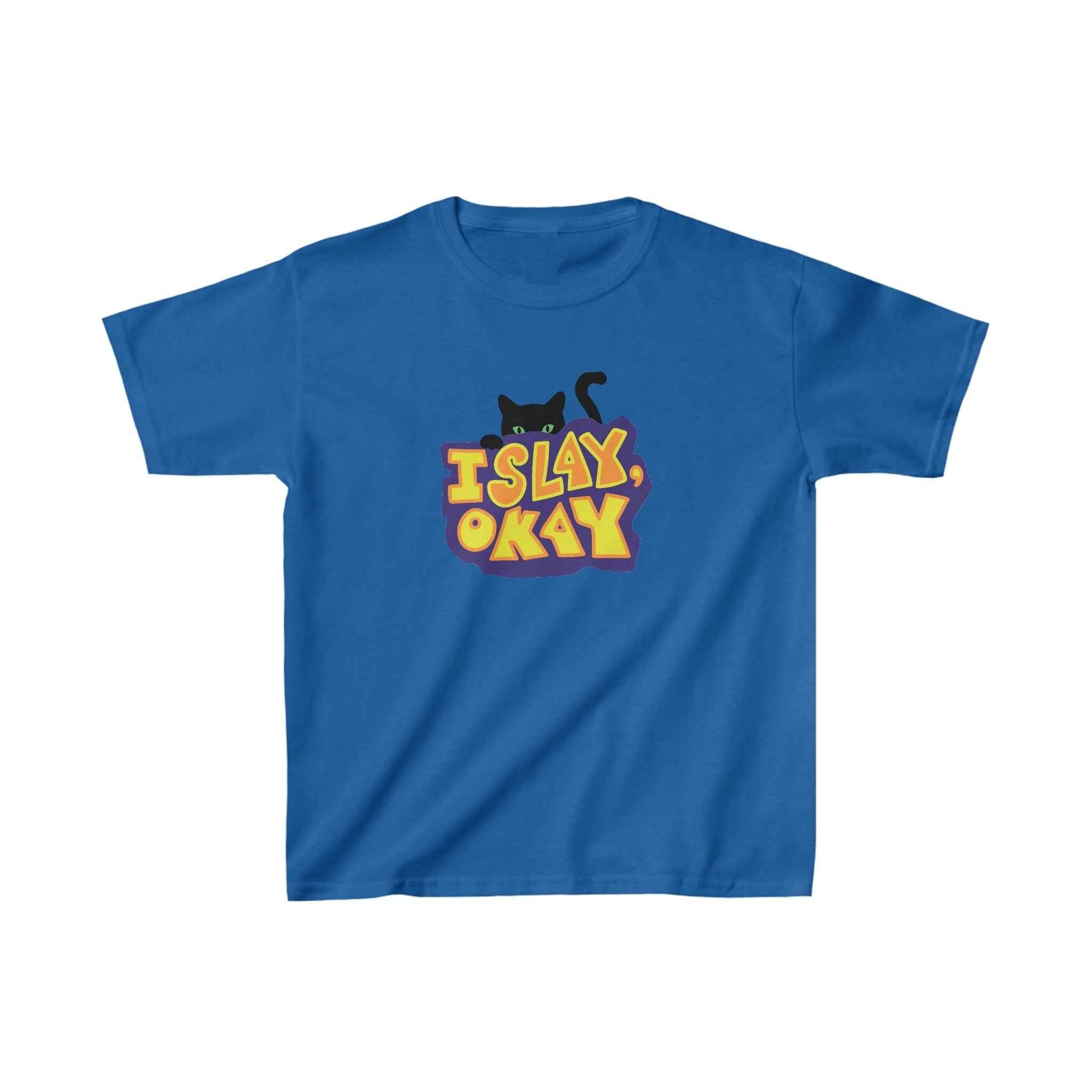 I Slay Kids Heavy Cotton™ Tee - EpiAl's Shop