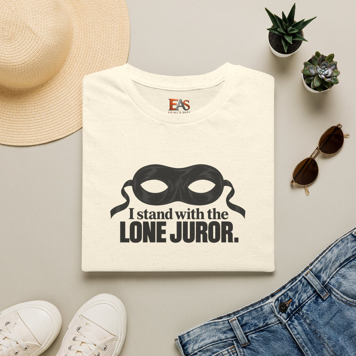 I Stand With the Lone Juror Unisex T-Shirt - Clothing, Unisex, T-Shirts - EpiAl's Shop