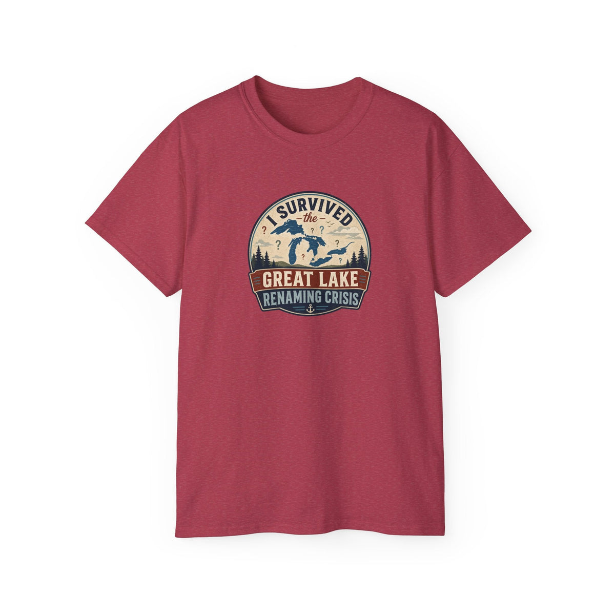 I Survived the Great Lake Renaming Crisis T-Shirt | Lake Ontario vs. Lake America Tee - Clothing, Unisex, T-Shirts - EpiAl's Shop