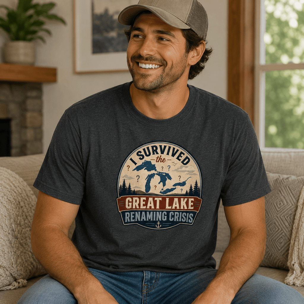 I Survived the Great Lake Renaming Crisis T-Shirt | Lake Ontario vs. Lake America Tee - Clothing, Unisex, T-Shirts - EpiAl's Shop