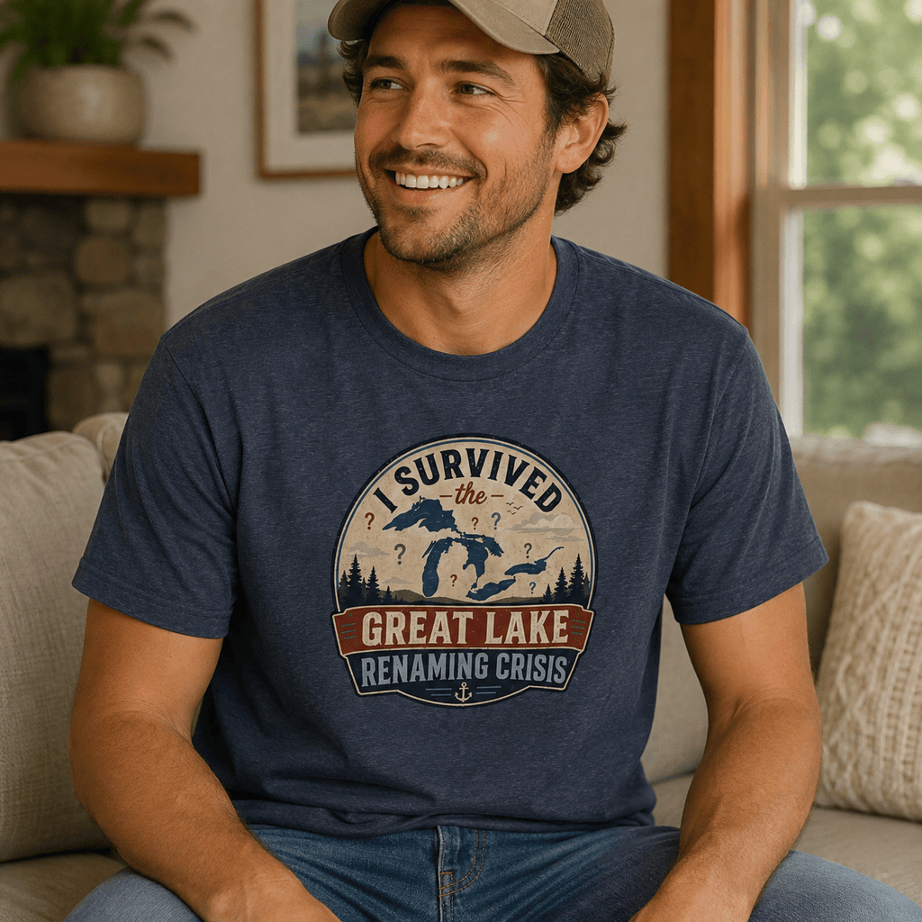 I Survived the Great Lake Renaming Crisis T-Shirt | Lake Ontario vs. Lake America Tee - Clothing, Unisex, T-Shirts - EpiAl's Shop