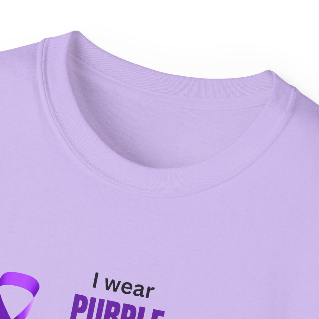 I Wear Purple for Epilepsy Awareness Tee - Clothing, T-shirts - EpiAl's Shop