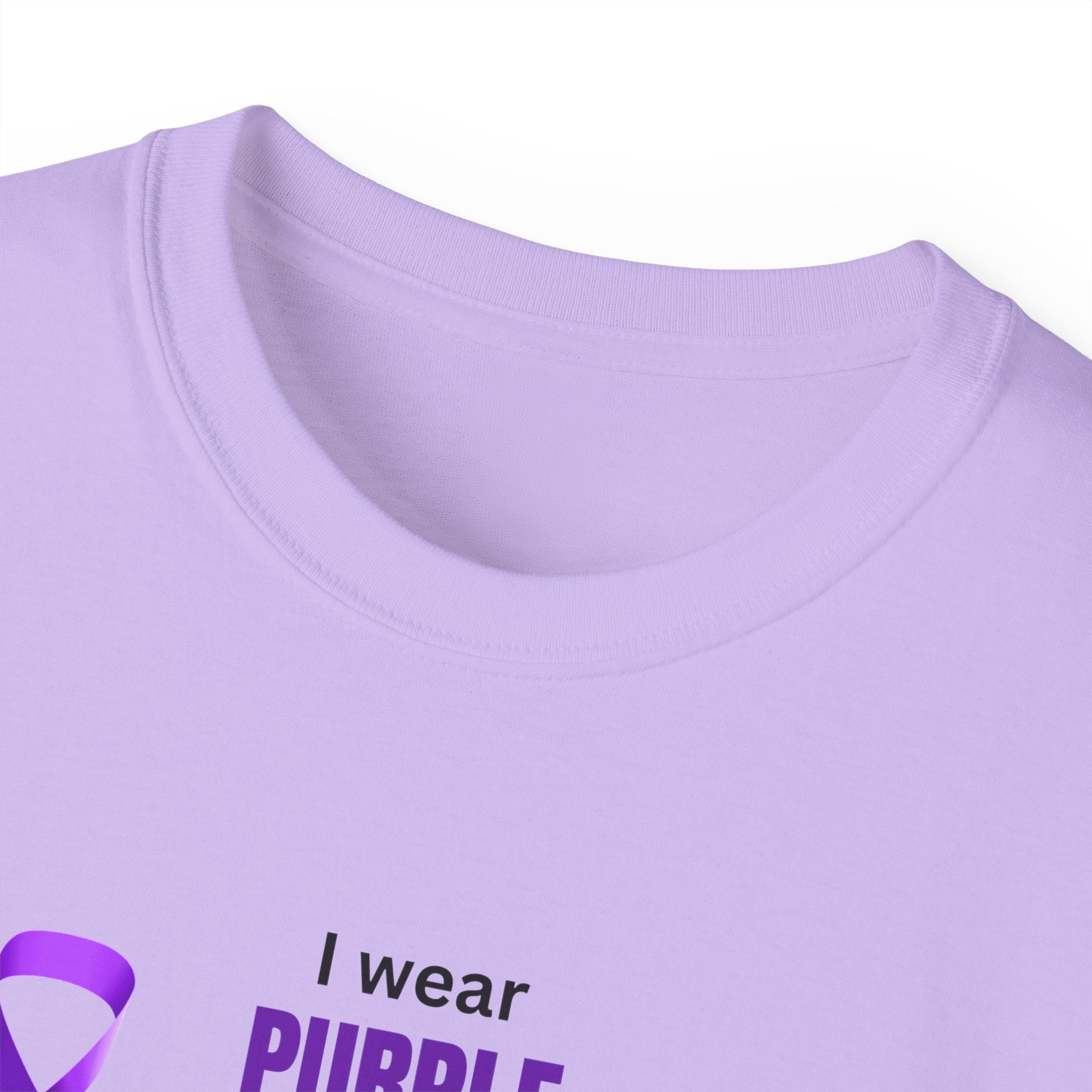 I Wear Purple for Epilepsy Awareness Tee - Clothing, T-shirts - EpiAl's Shop