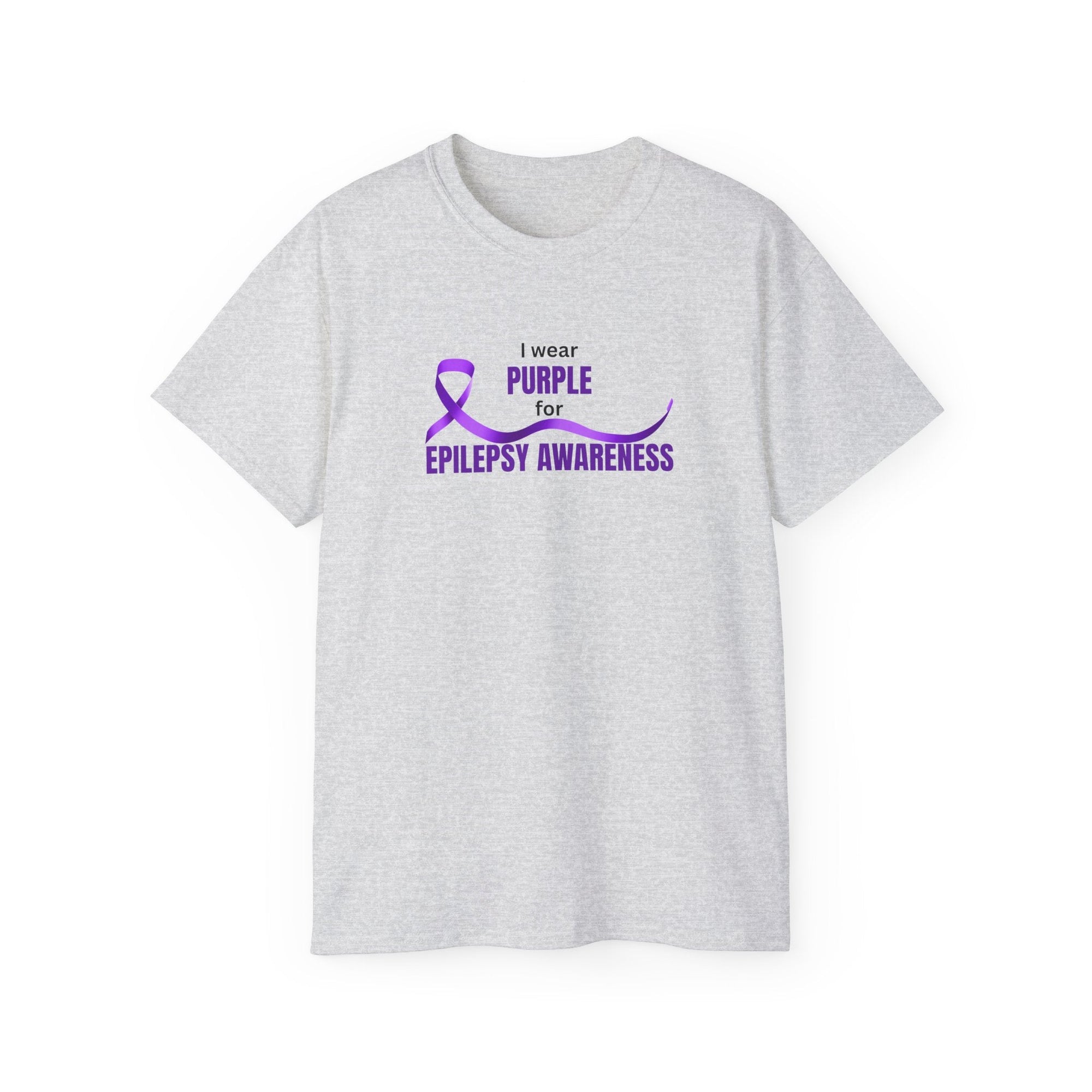 I Wear Purple for Epilepsy Awareness Tee - Clothing, T-shirts - EpiAl's Shop