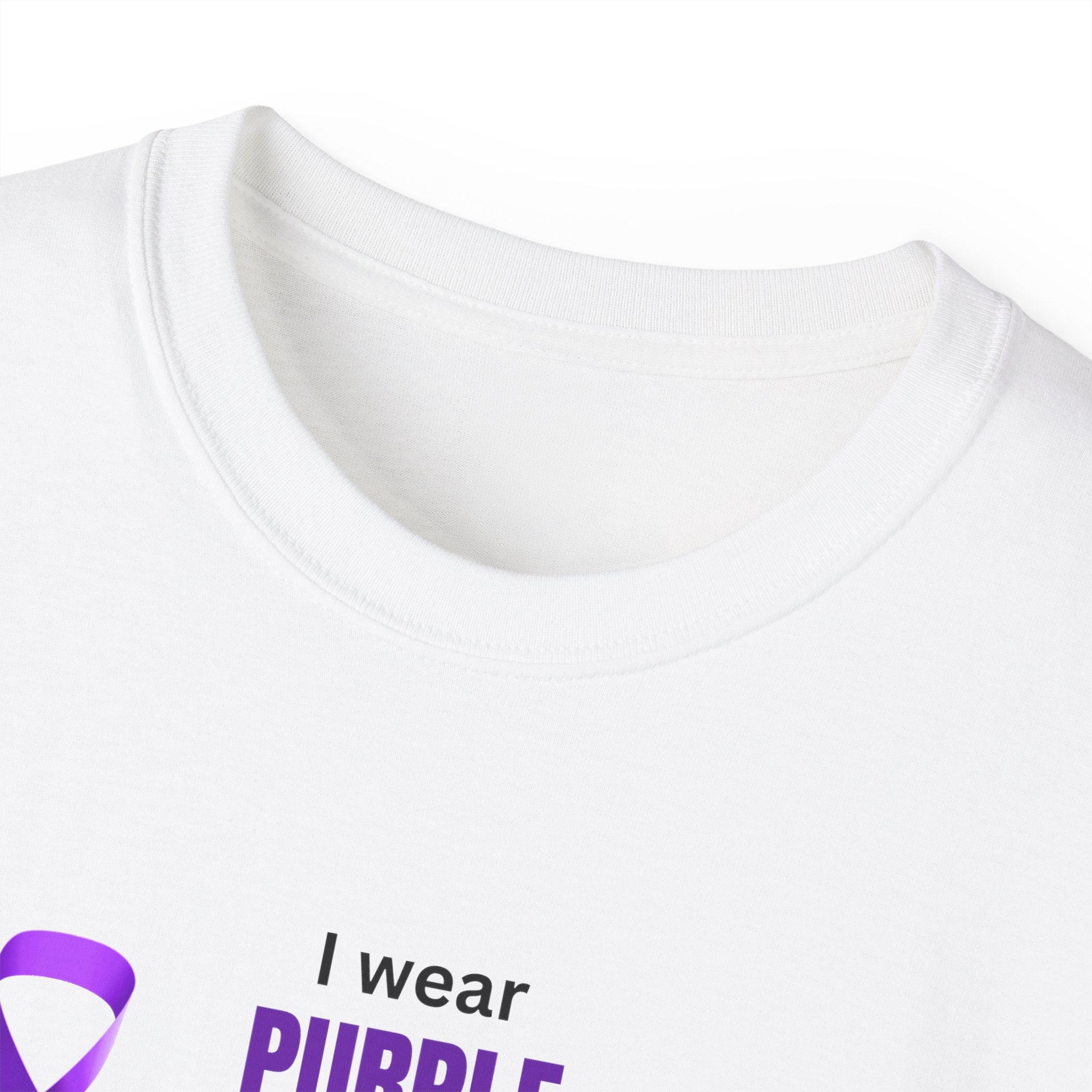 I Wear Purple for Epilepsy Awareness Tee - Clothing, T-shirts - EpiAl's Shop