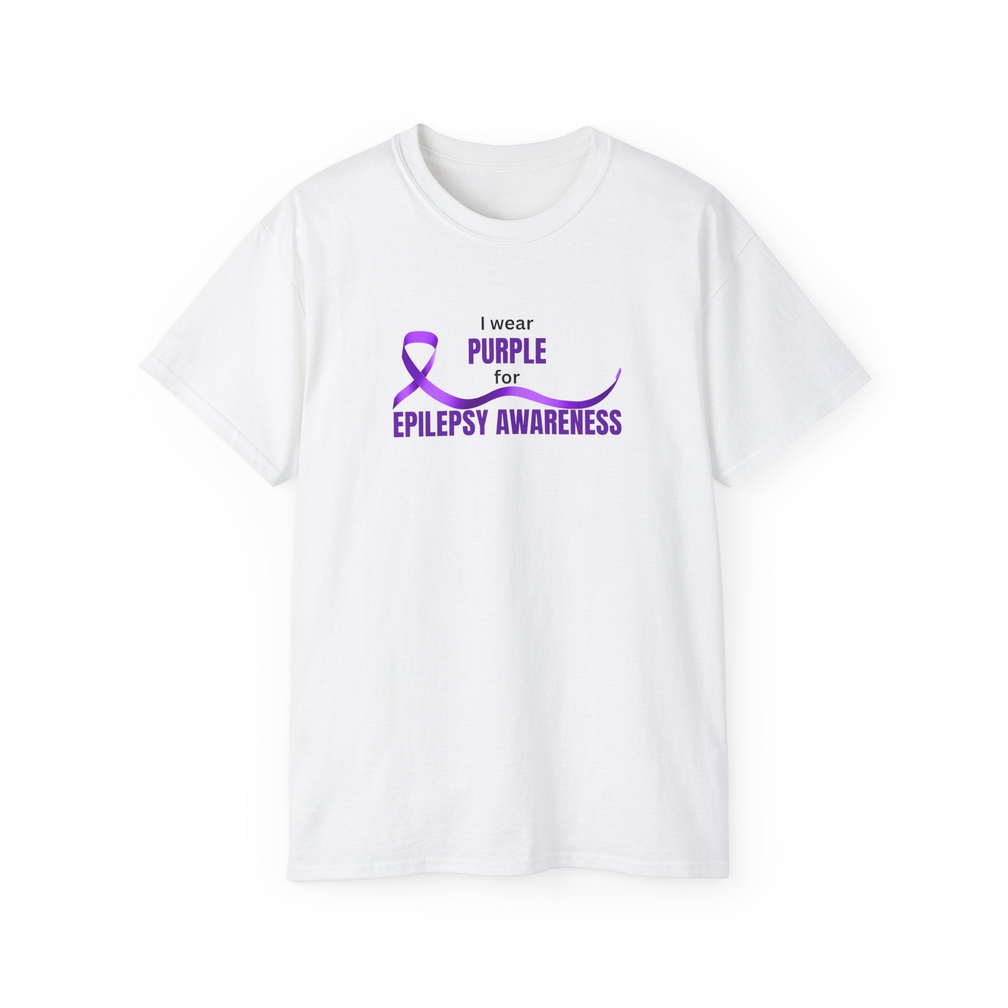 I Wear Purple for Epilepsy Awareness Tee - Clothing, T-shirts - EpiAl's Shop
