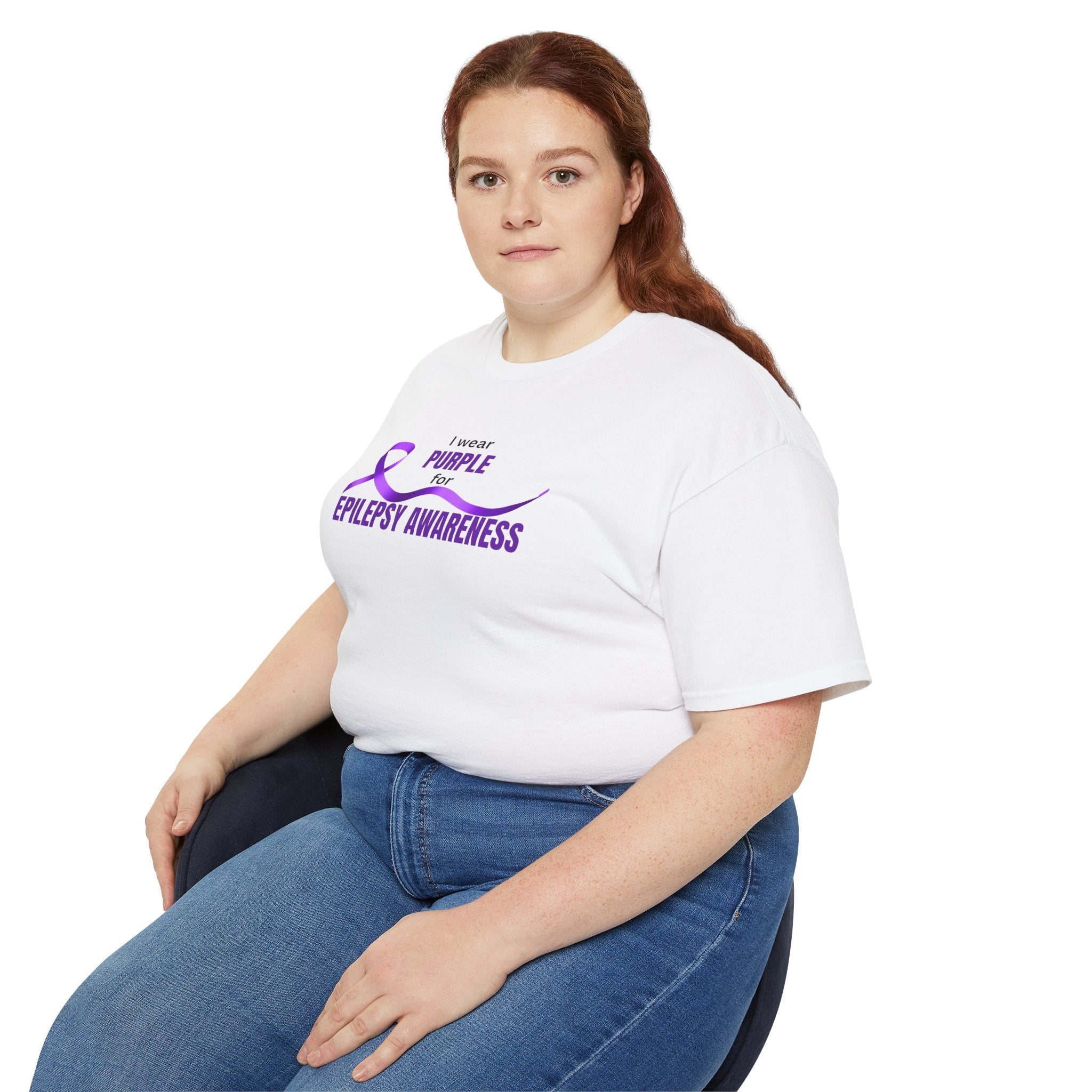 I Wear Purple for Epilepsy Awareness Tee - Clothing, T-shirts - EpiAl's Shop