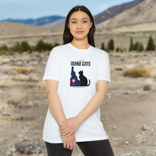 Idaho Cats Unisex CVC Jersey T - shirt - T - Shirt - Epileptic Al’s Shop